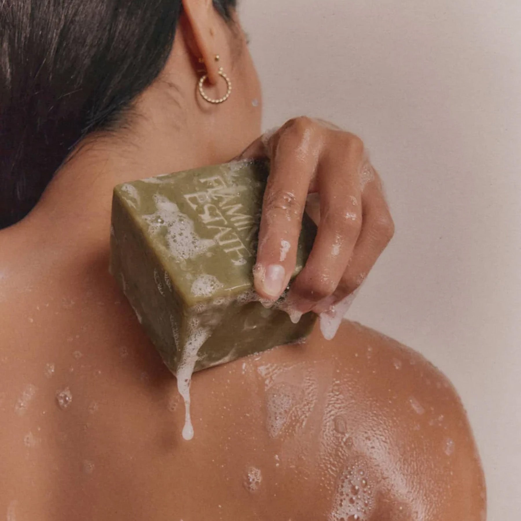 Rosemary Green Leaf Parsley Soap Brick