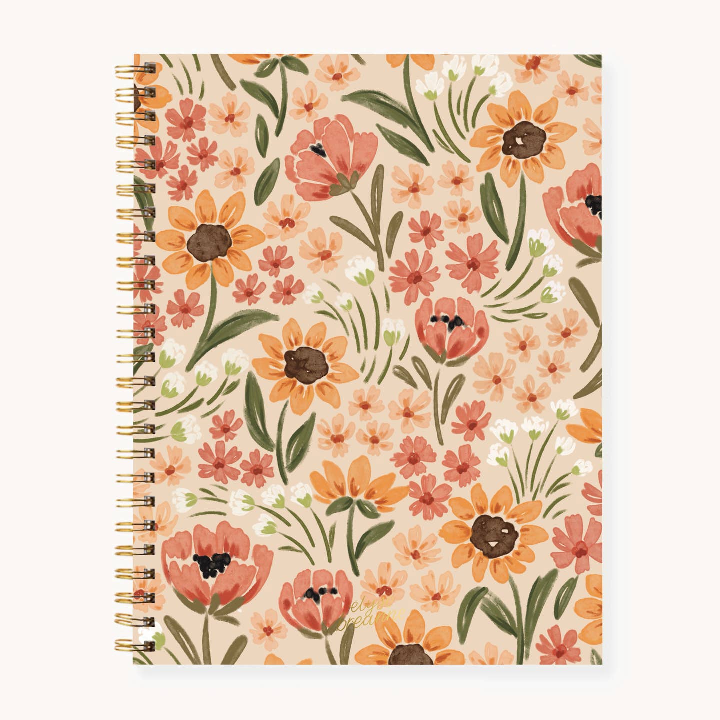 Sunny Poppies Notebook
