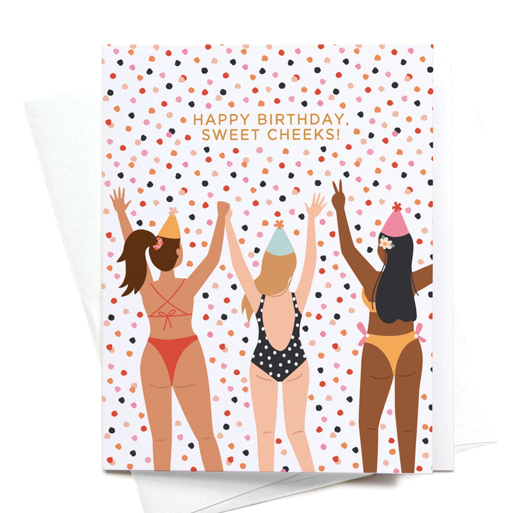 HBD Sweet Cheeks Card
