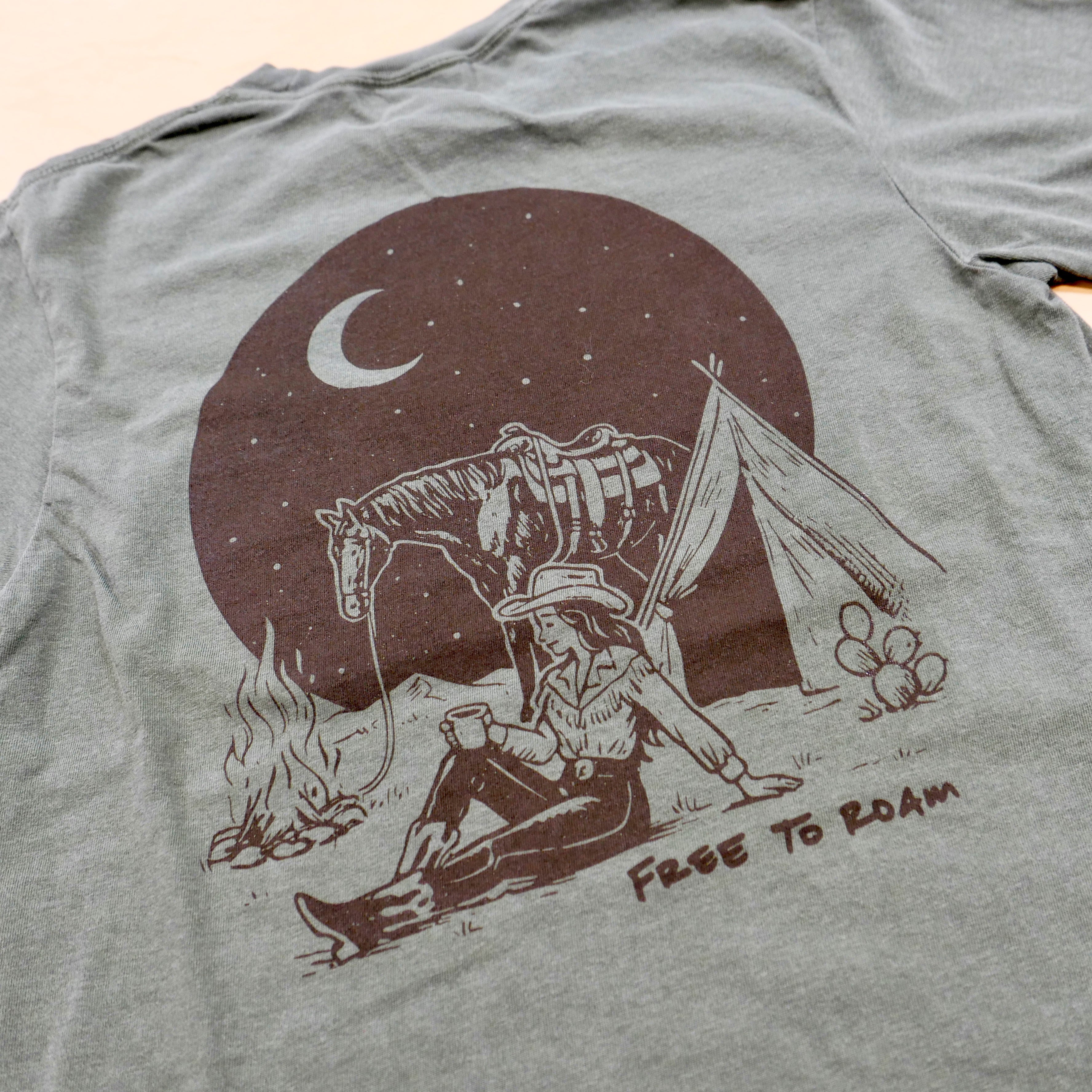 Free to Roam Campsite T-Shirt
