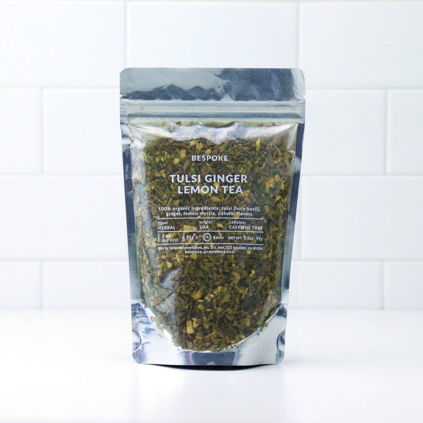 Tulsi Ginger Lemon Tea