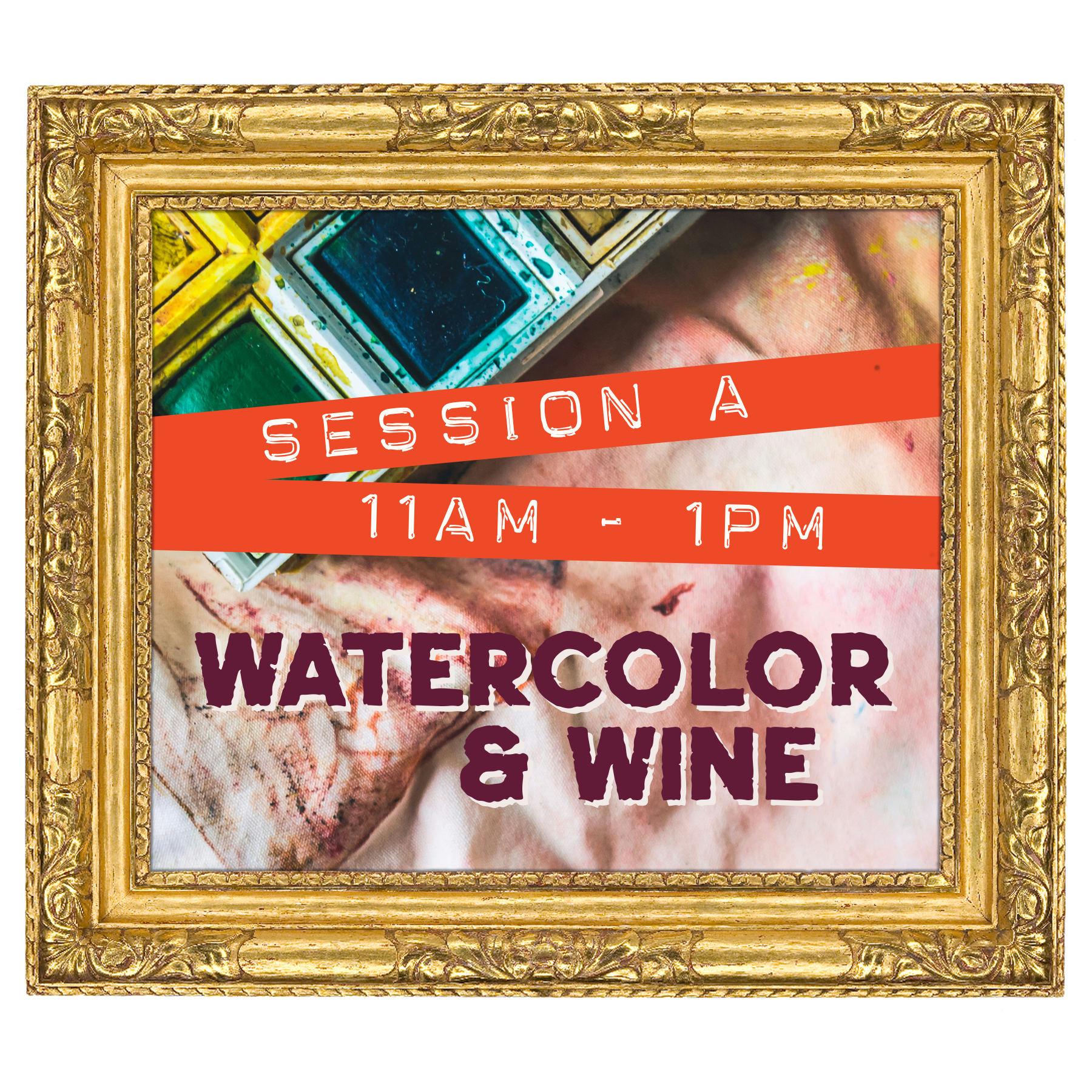 Watercolor + Wine Event
