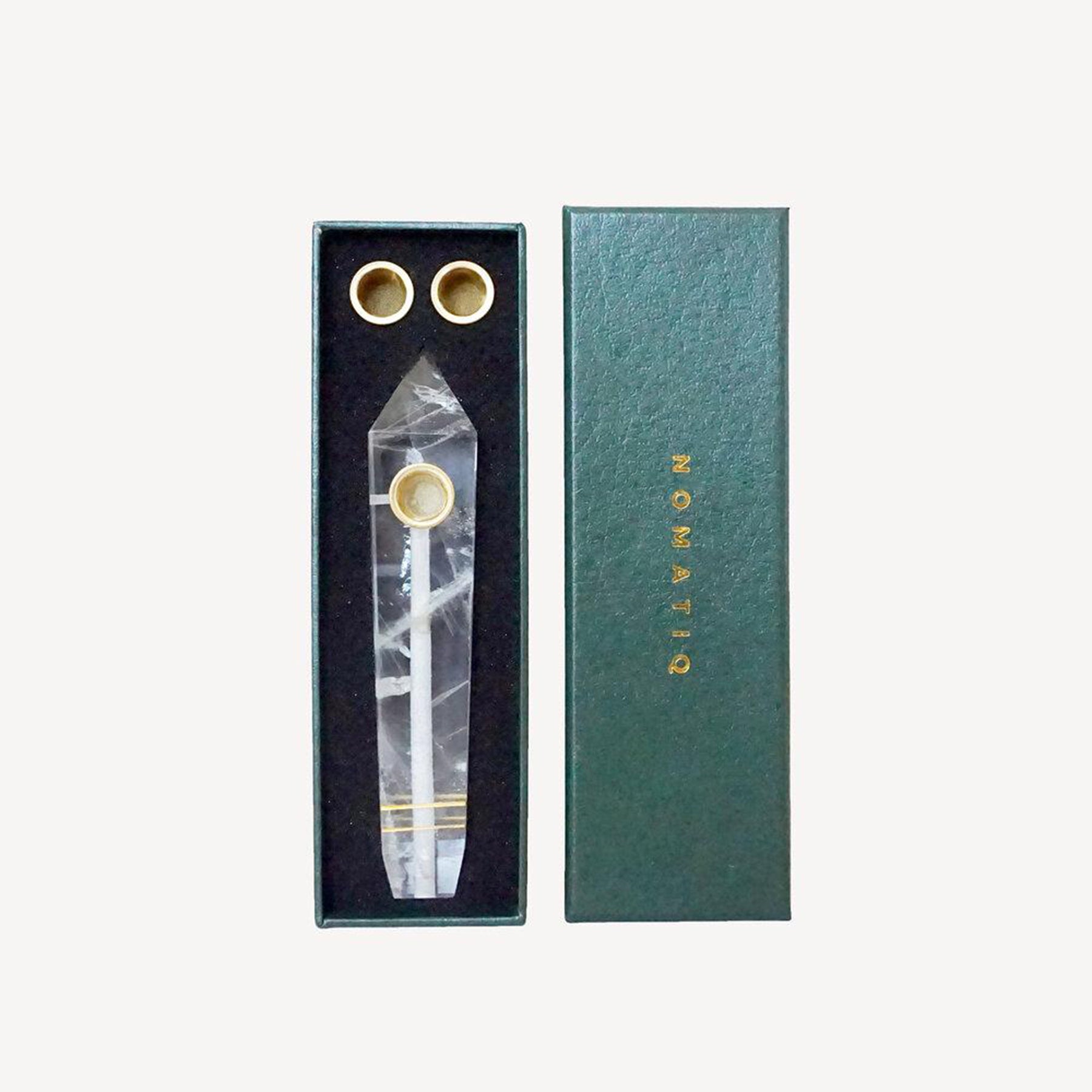Clear Quartz Pipe - Final Sale