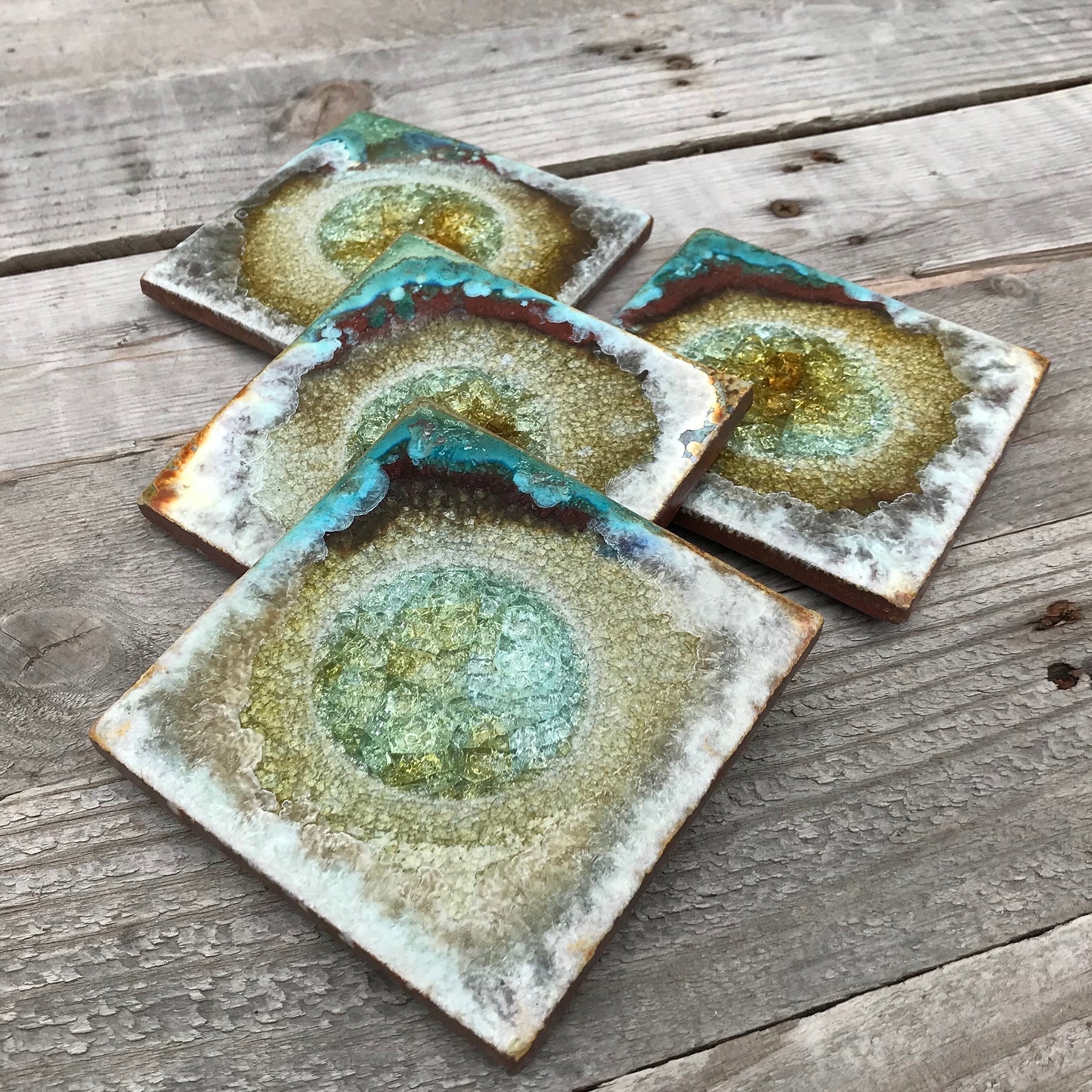 Crackle Coaster