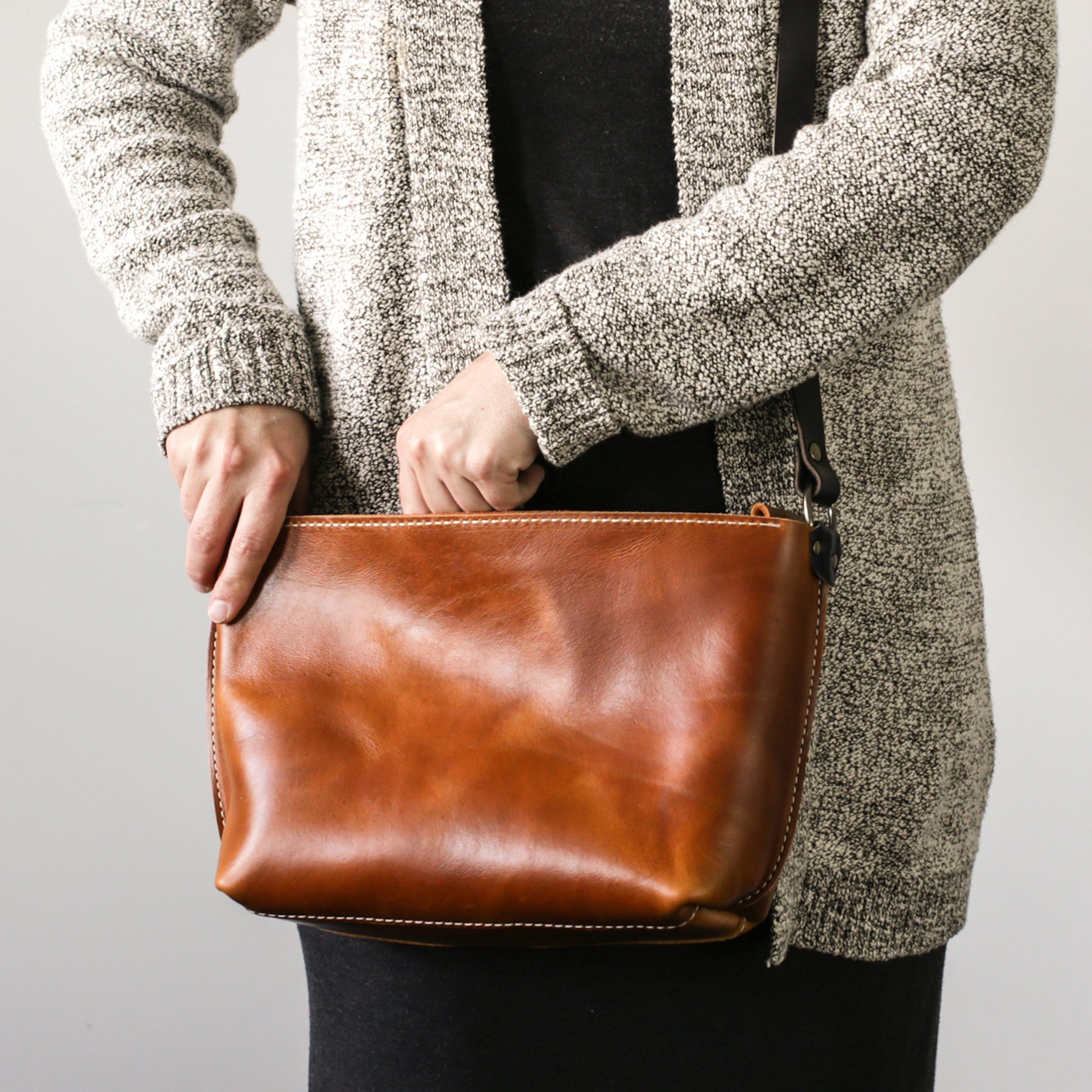 Leather Crossbody Bag