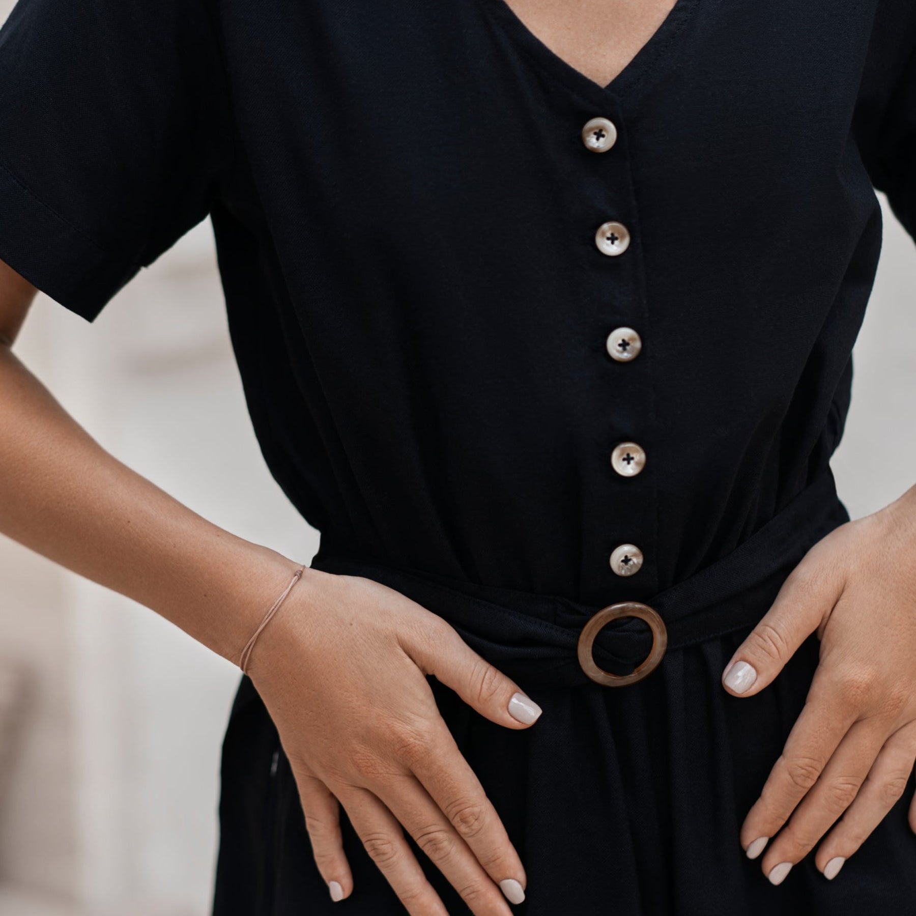 Evora Linen Jumpsuit - Final Sale