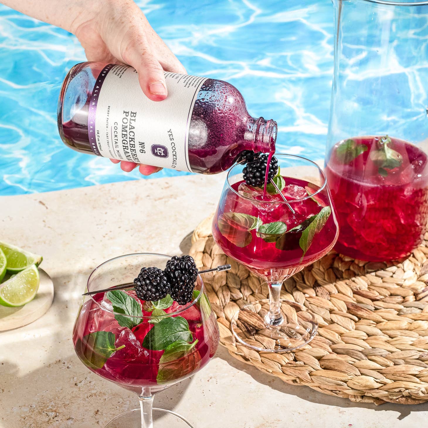 Hibiscus Rose Cocktail Mixer
