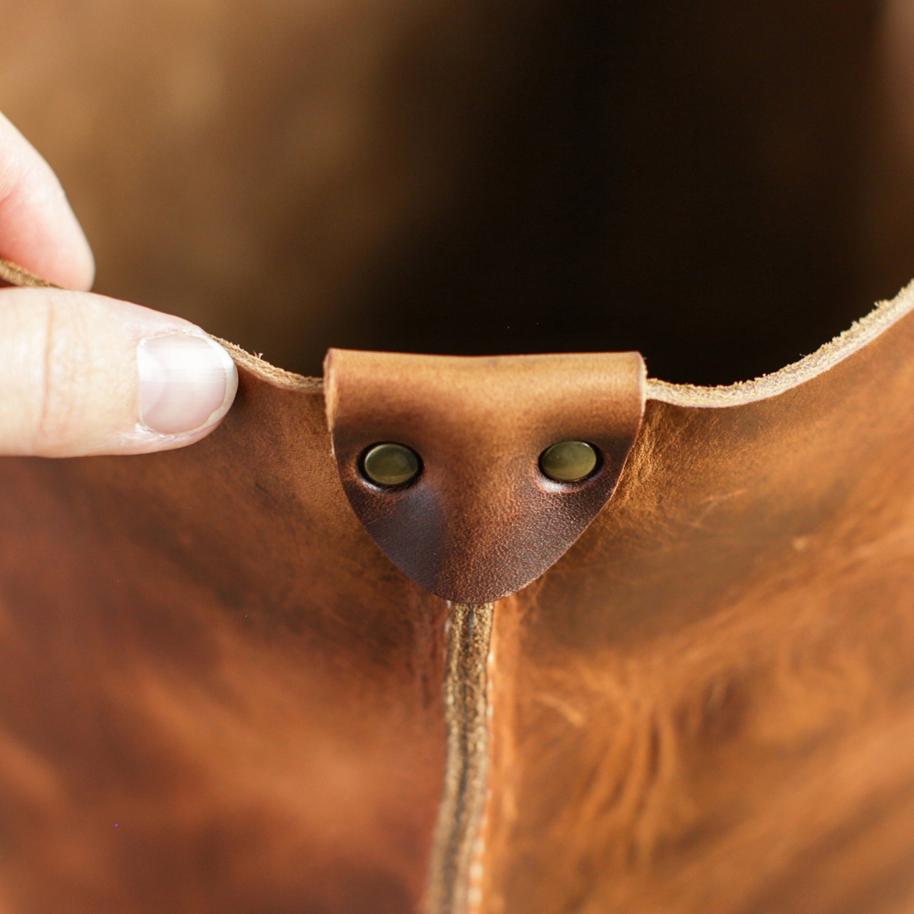 Market Leather Tote