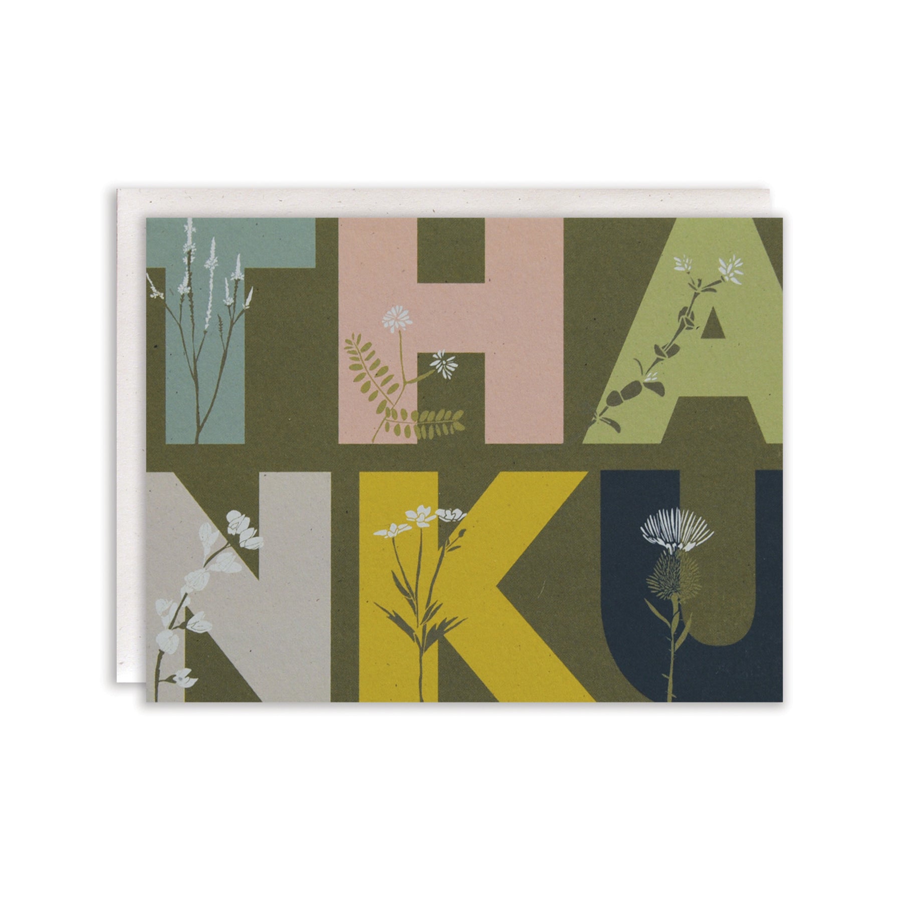 Overgrown Thank You Card