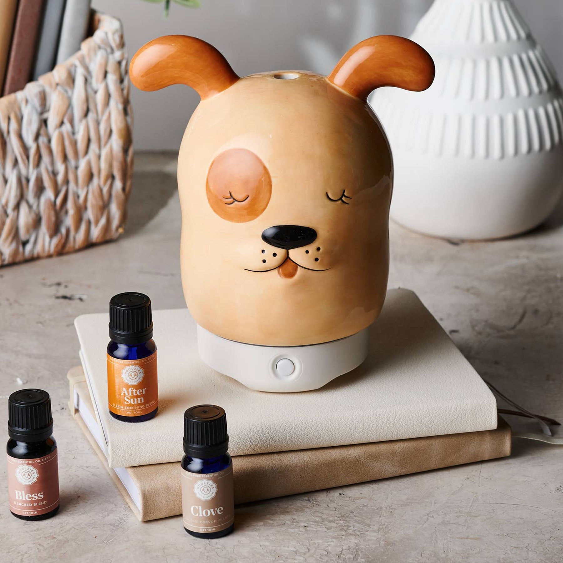 Puppy Glass Oil Diffuser