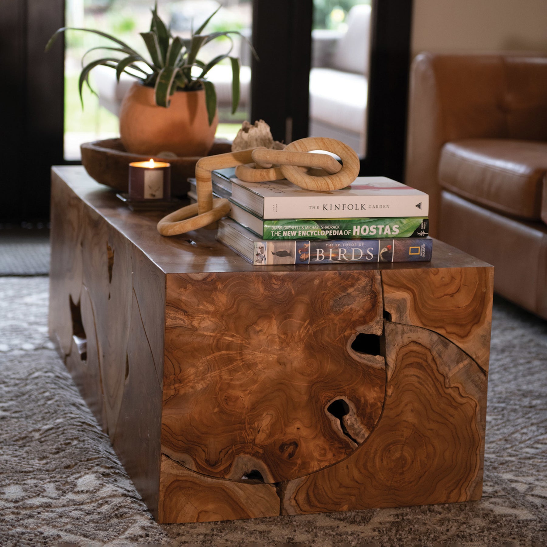 Teakwood Root Coffee Table