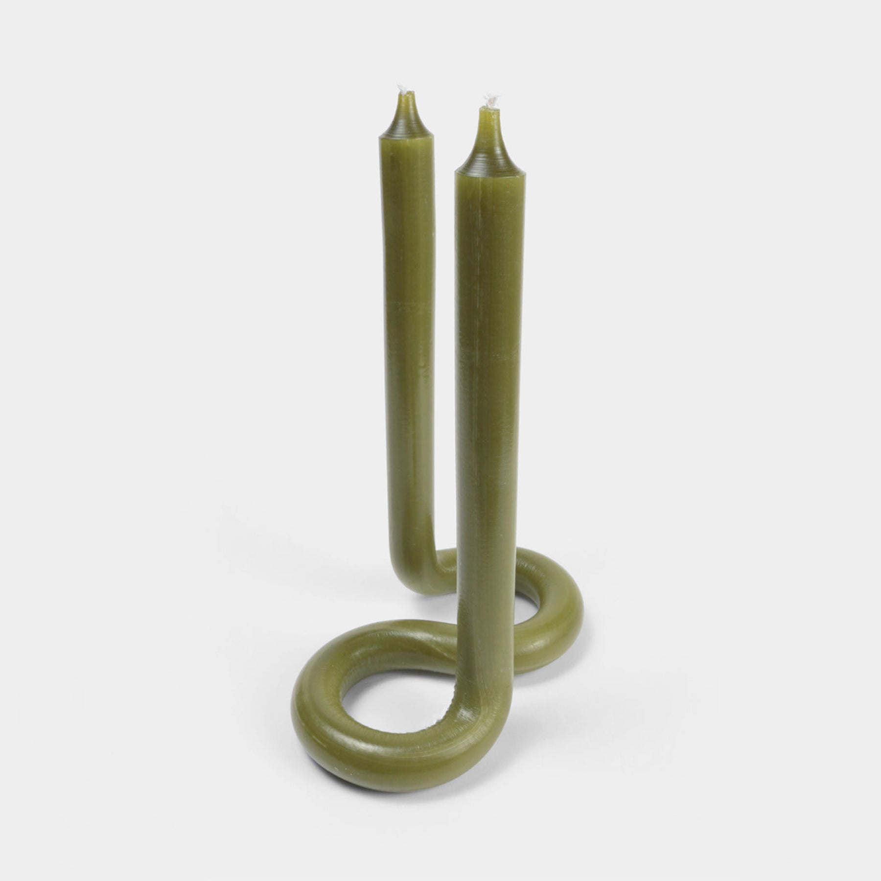 Twist Double-Taper Candle