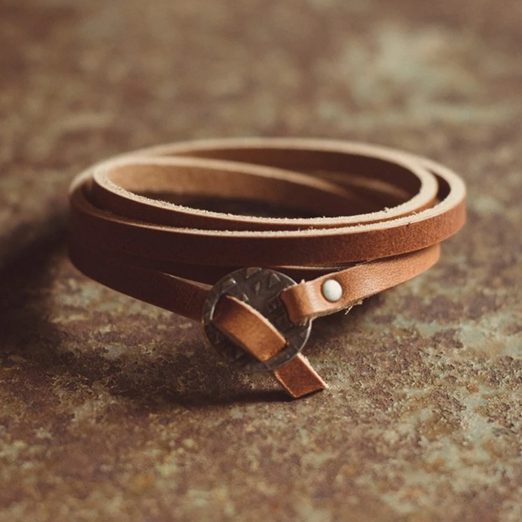 Leather Wrap Bracelet