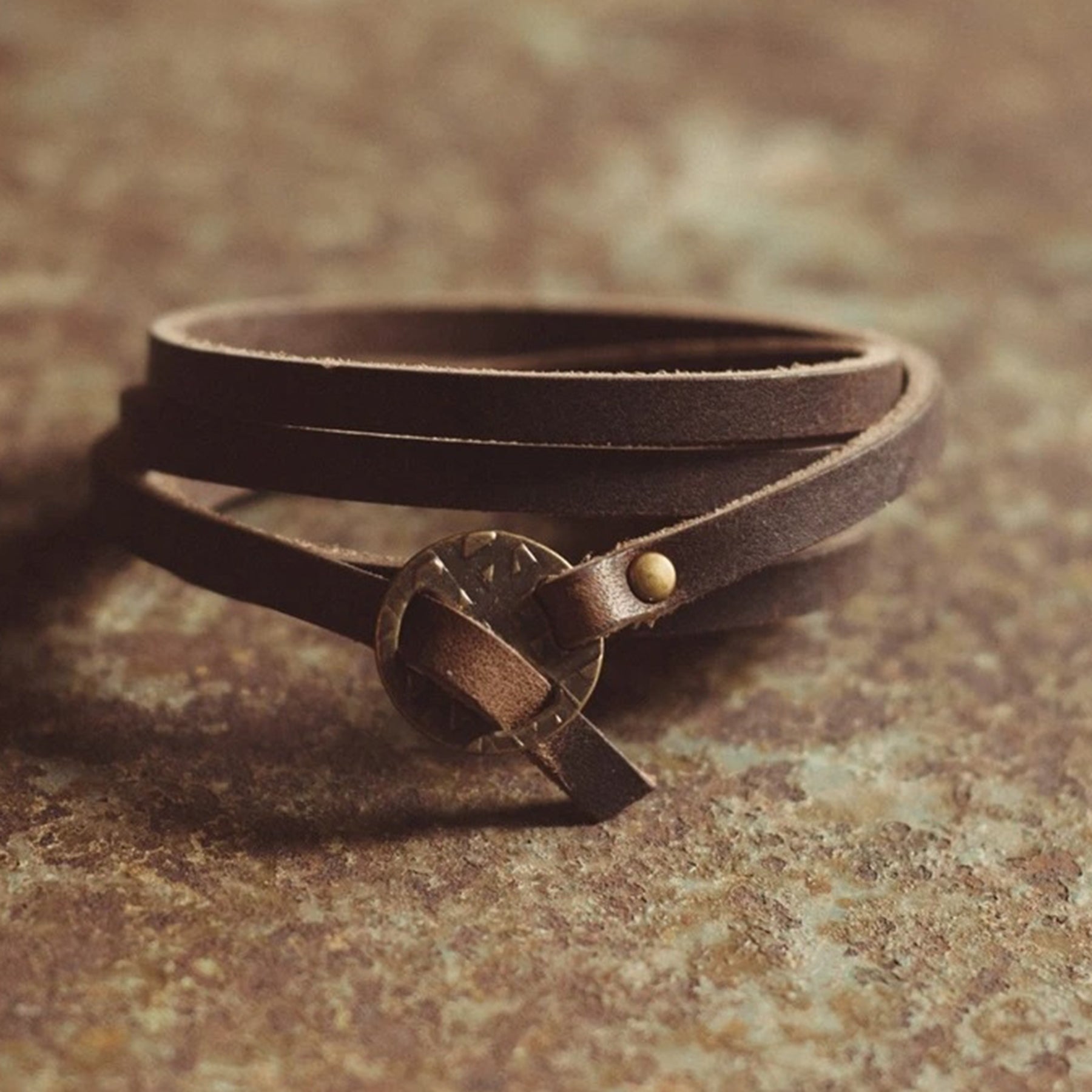 Leather Wrap Bracelet