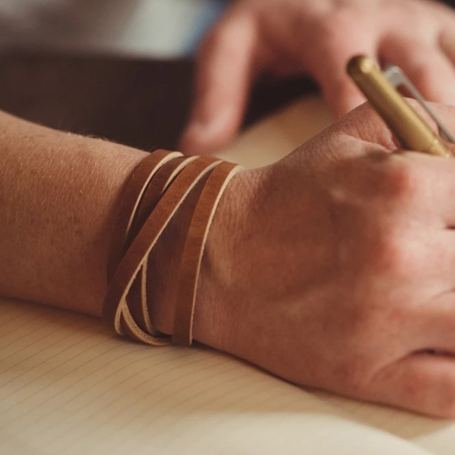 Leather Wrap Bracelet