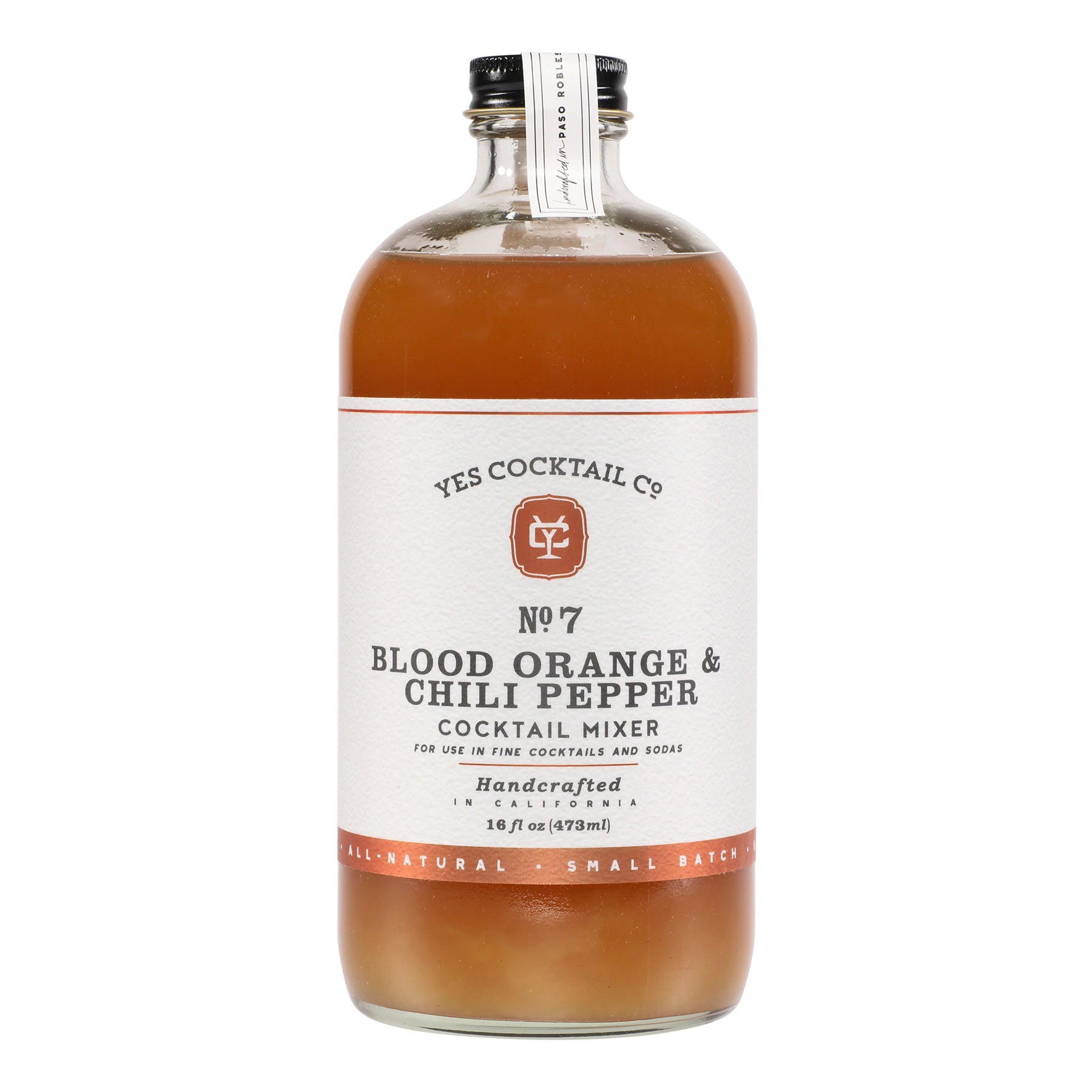 Blood Orange Chili Pepper Cocktail Mixer