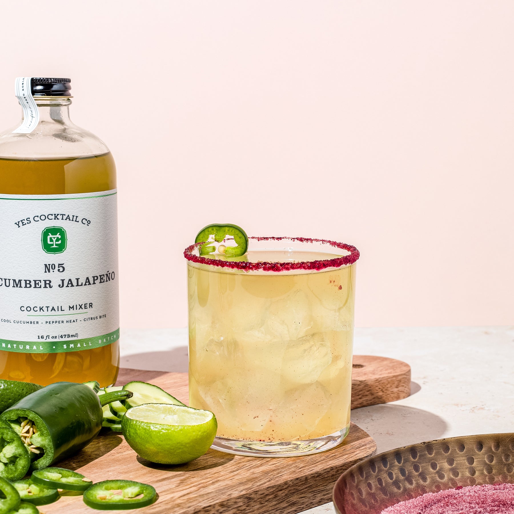 Cucumber Jalapeño Cocktail Mixer
