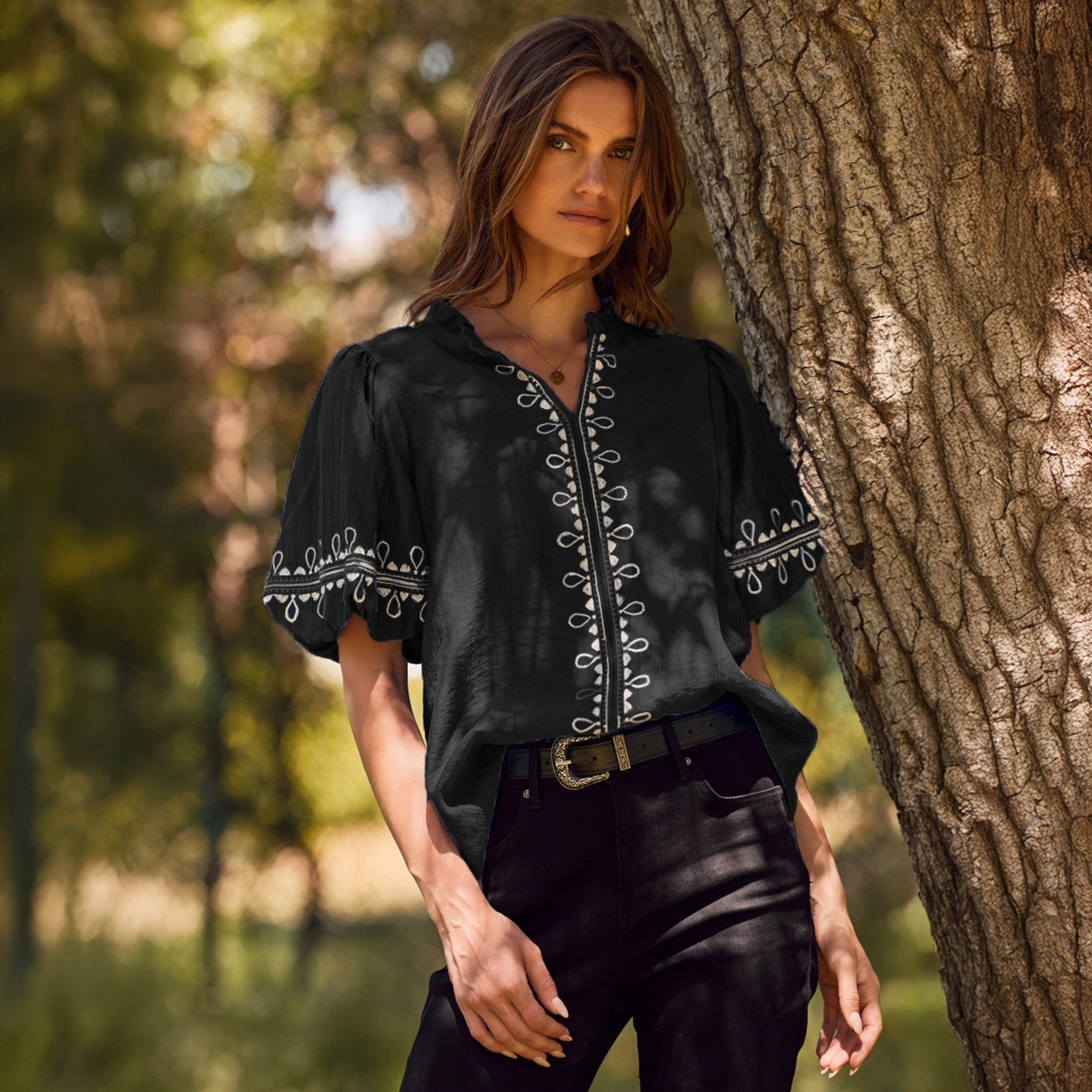 Amaryllis Blouse