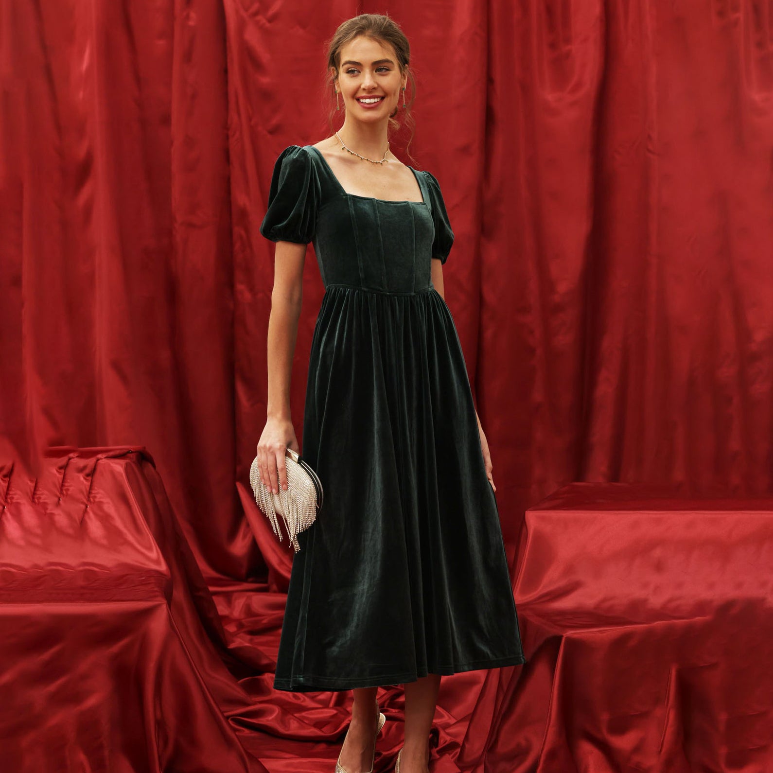 Amber Midi Dress - Final Sale