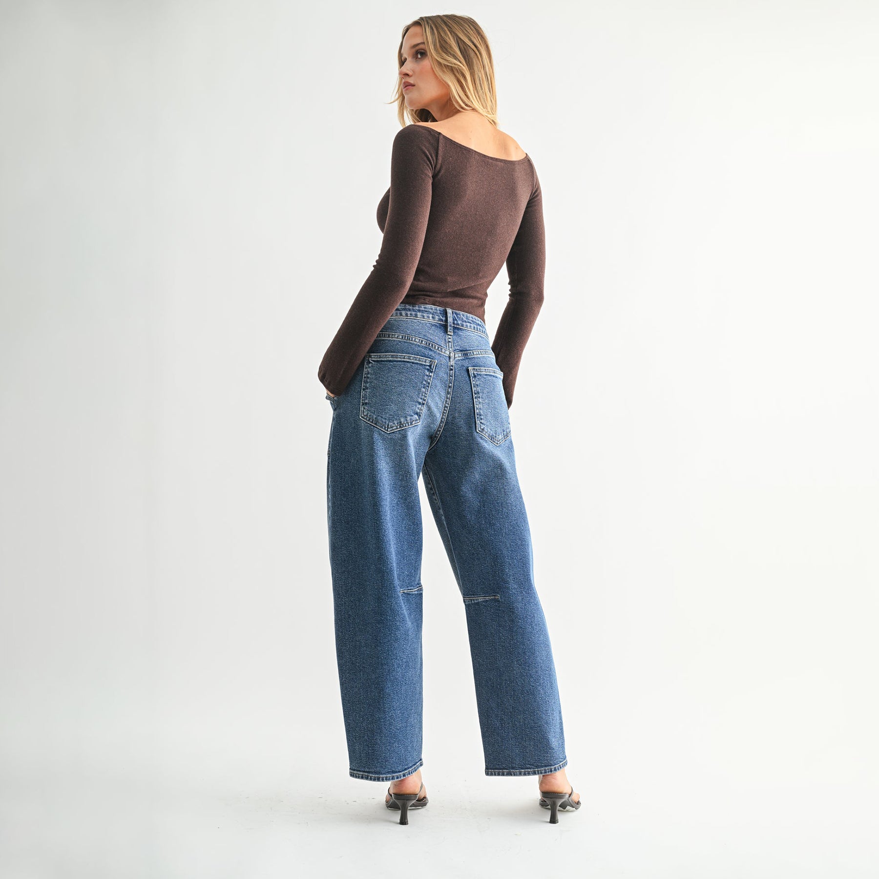 Utility Barrel Jeans