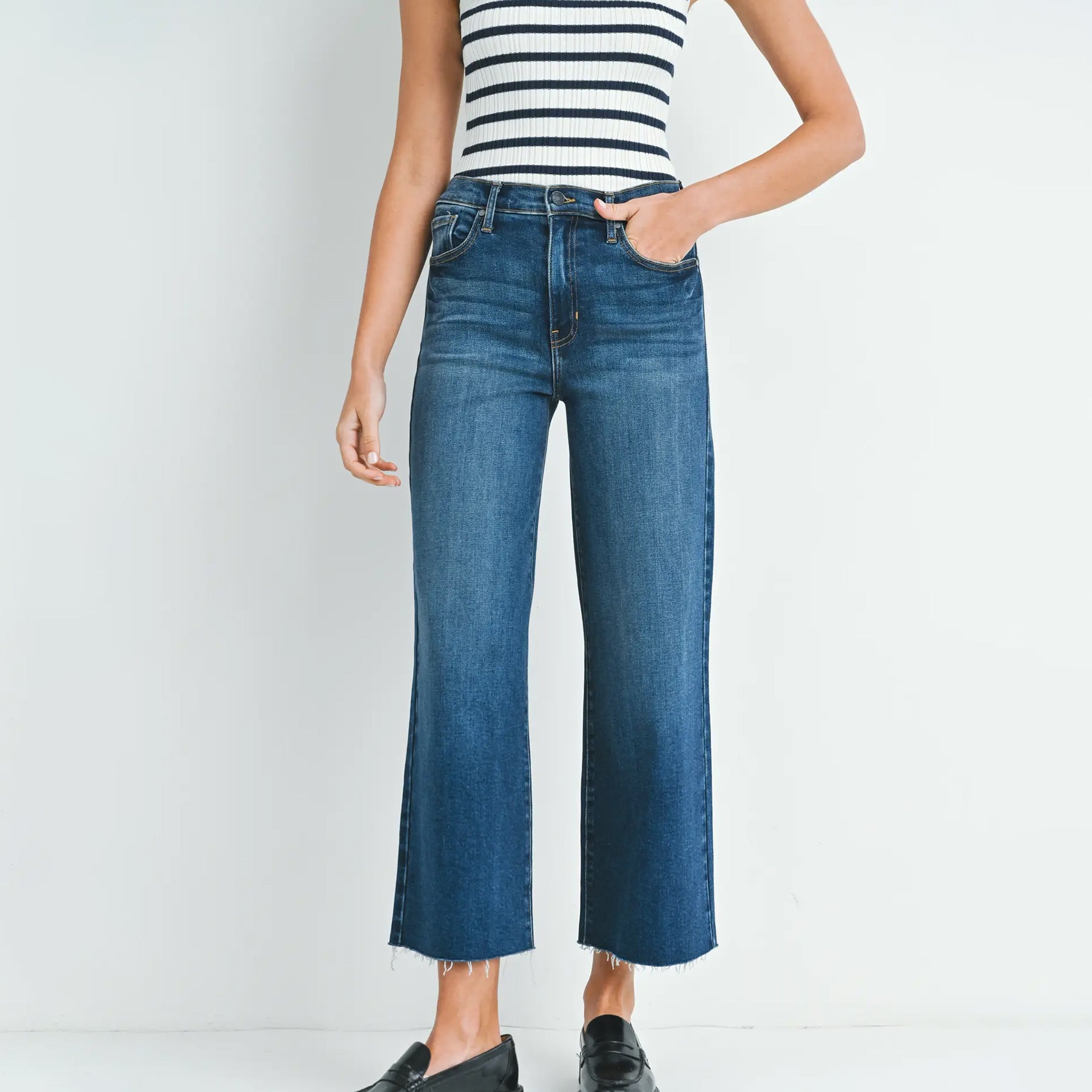 Akari Wide Leg Jean