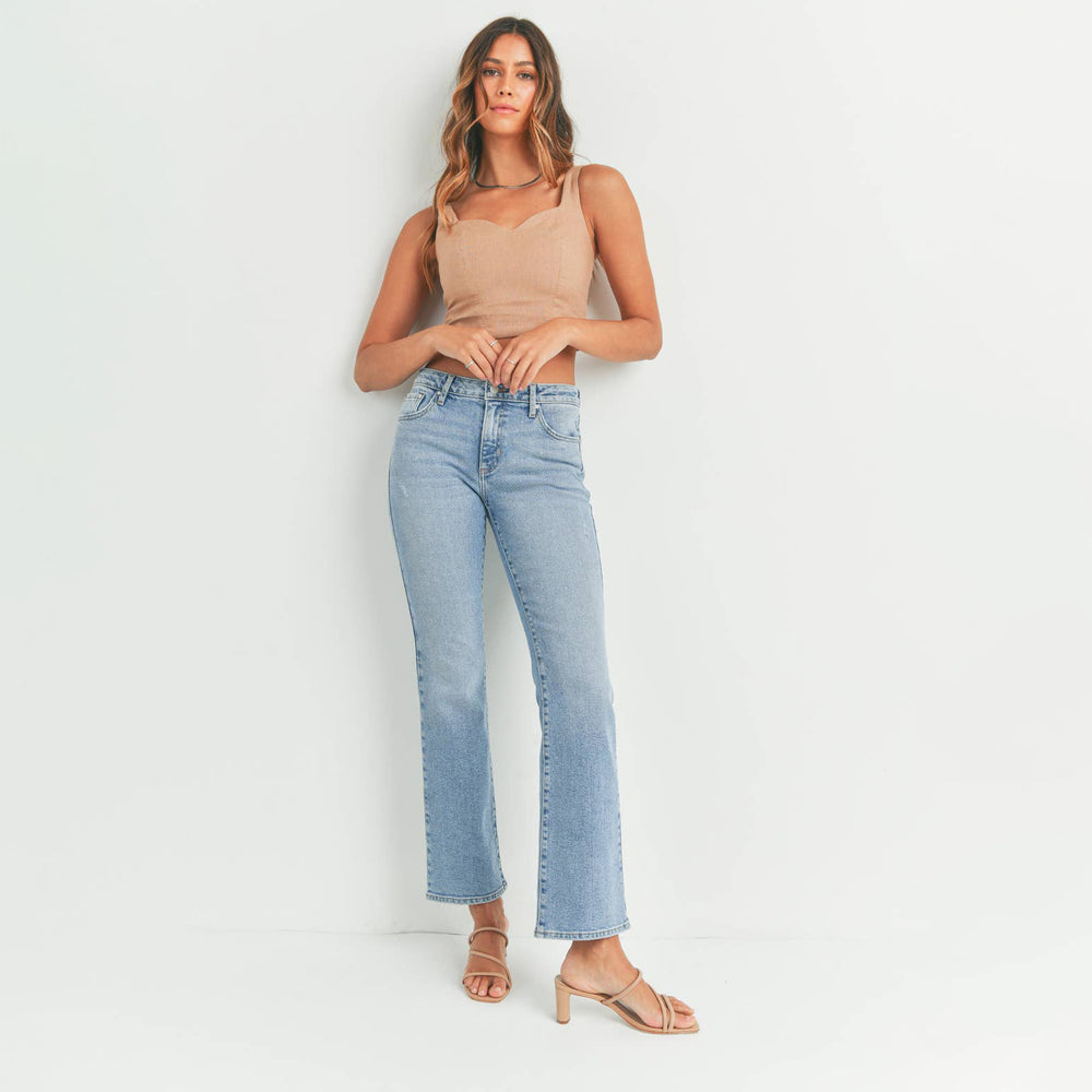 Abbie Low Rise Bootcut