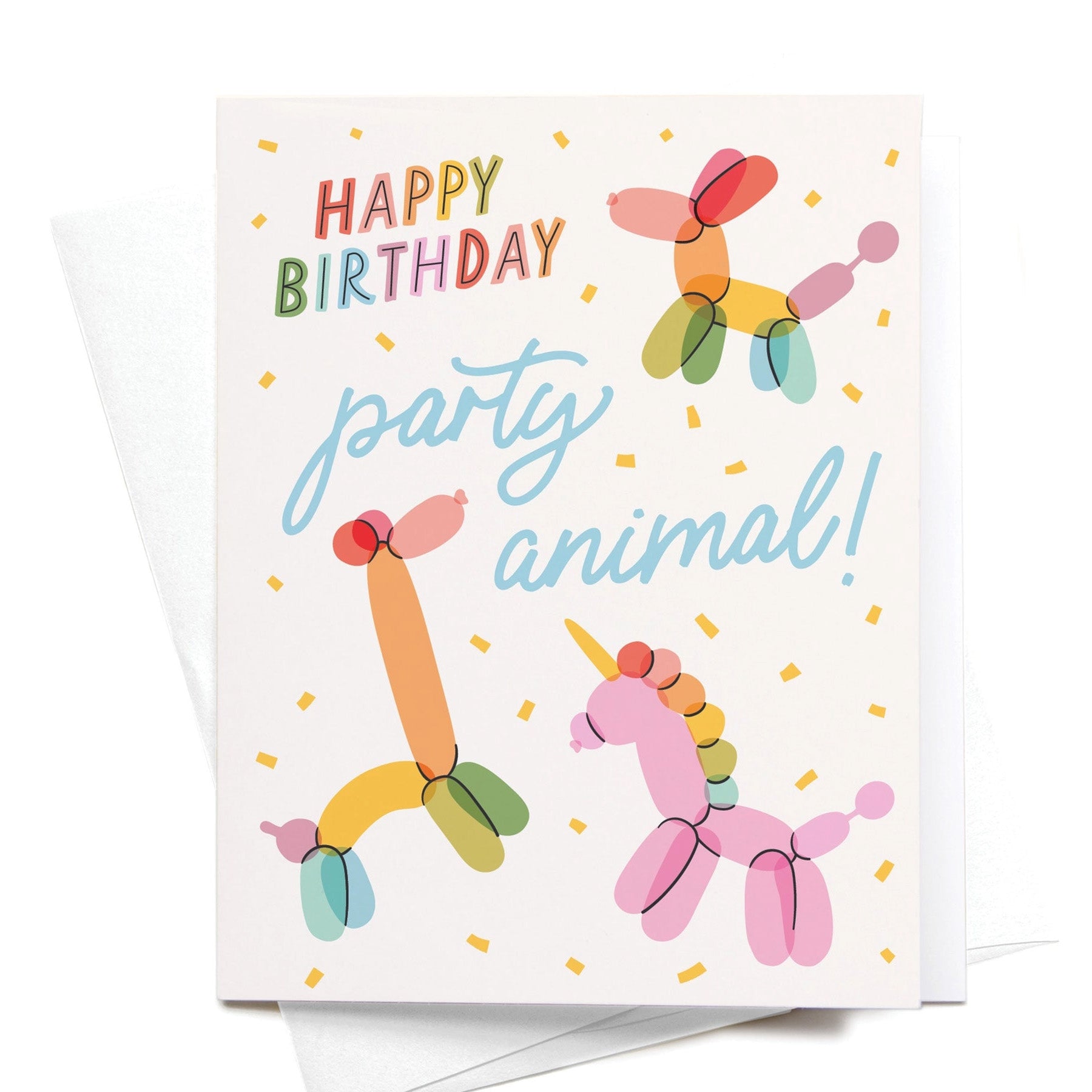 Balloon Animals Card