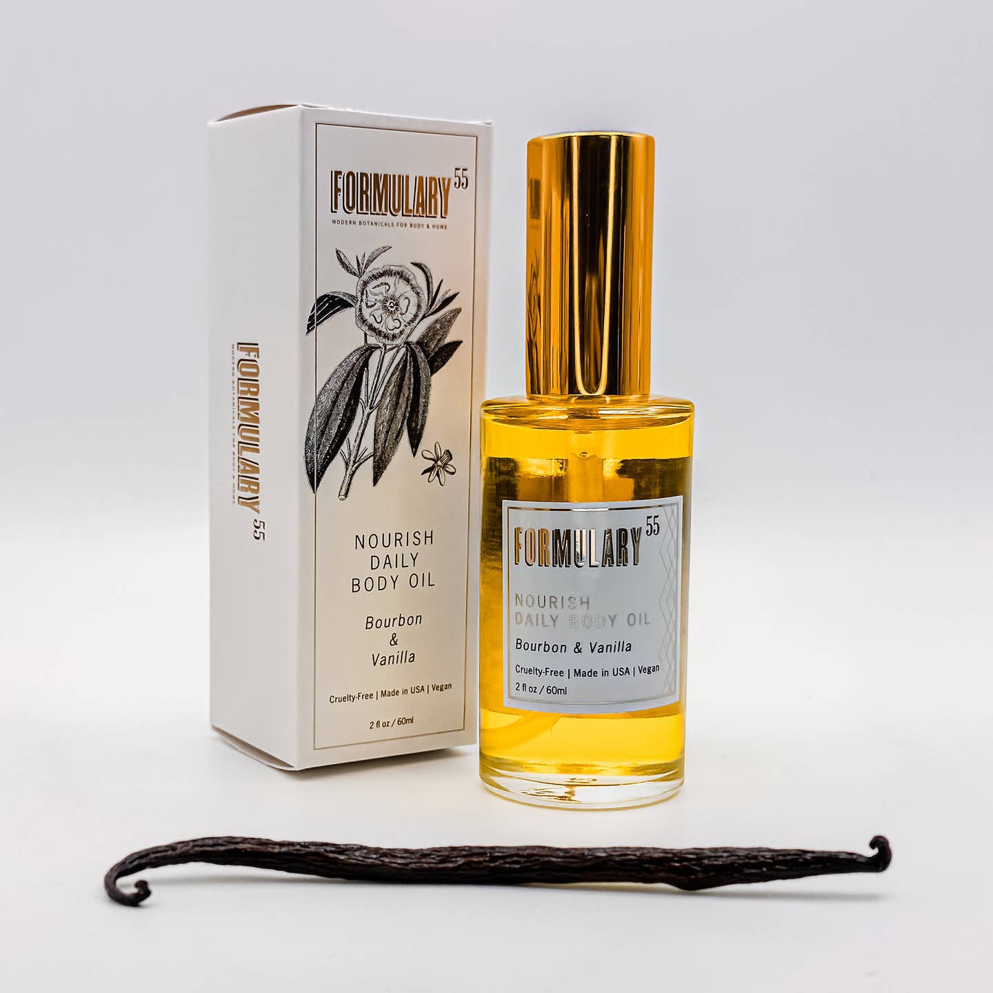 Bourbon & Vanilla Body Oil