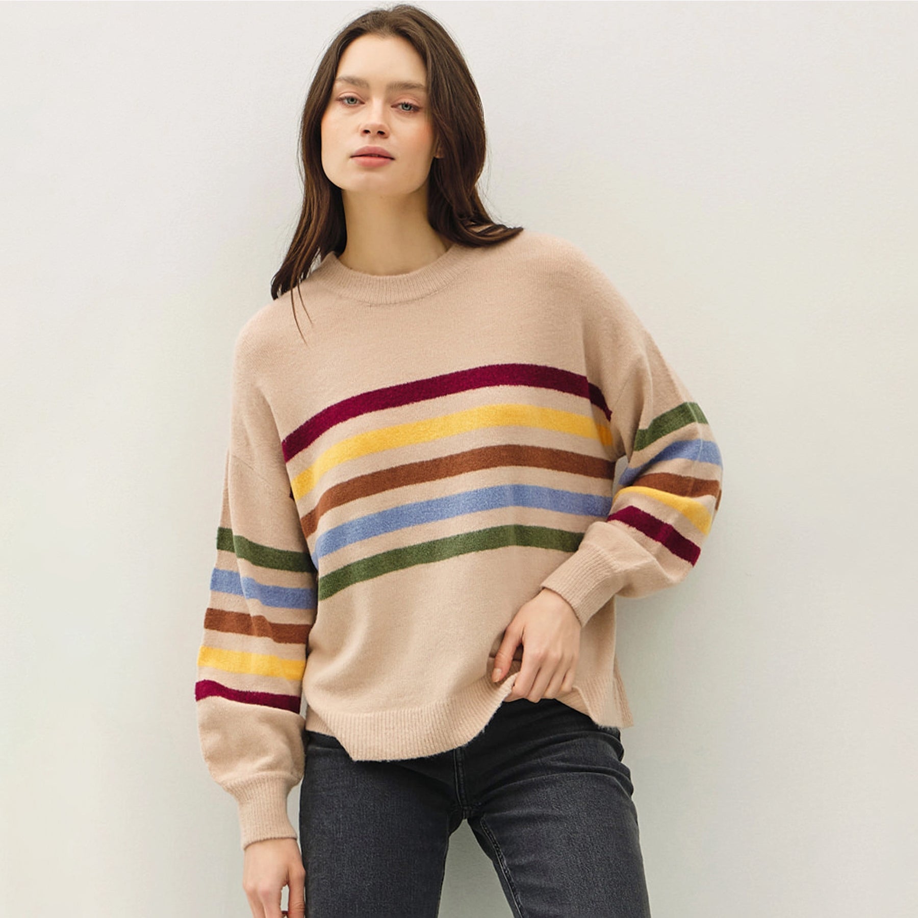 Brooke Rainbow Sweater