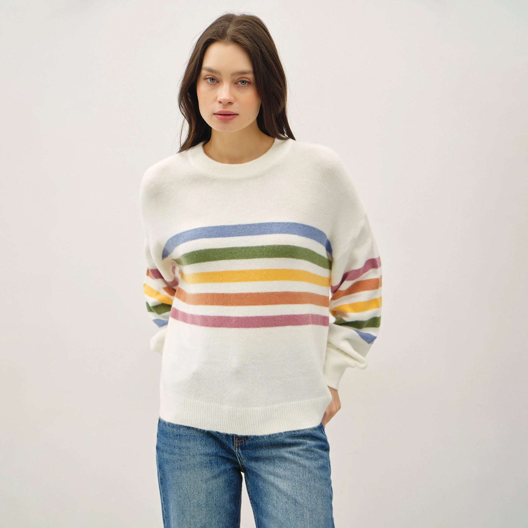 Brooke Rainbow Sweater