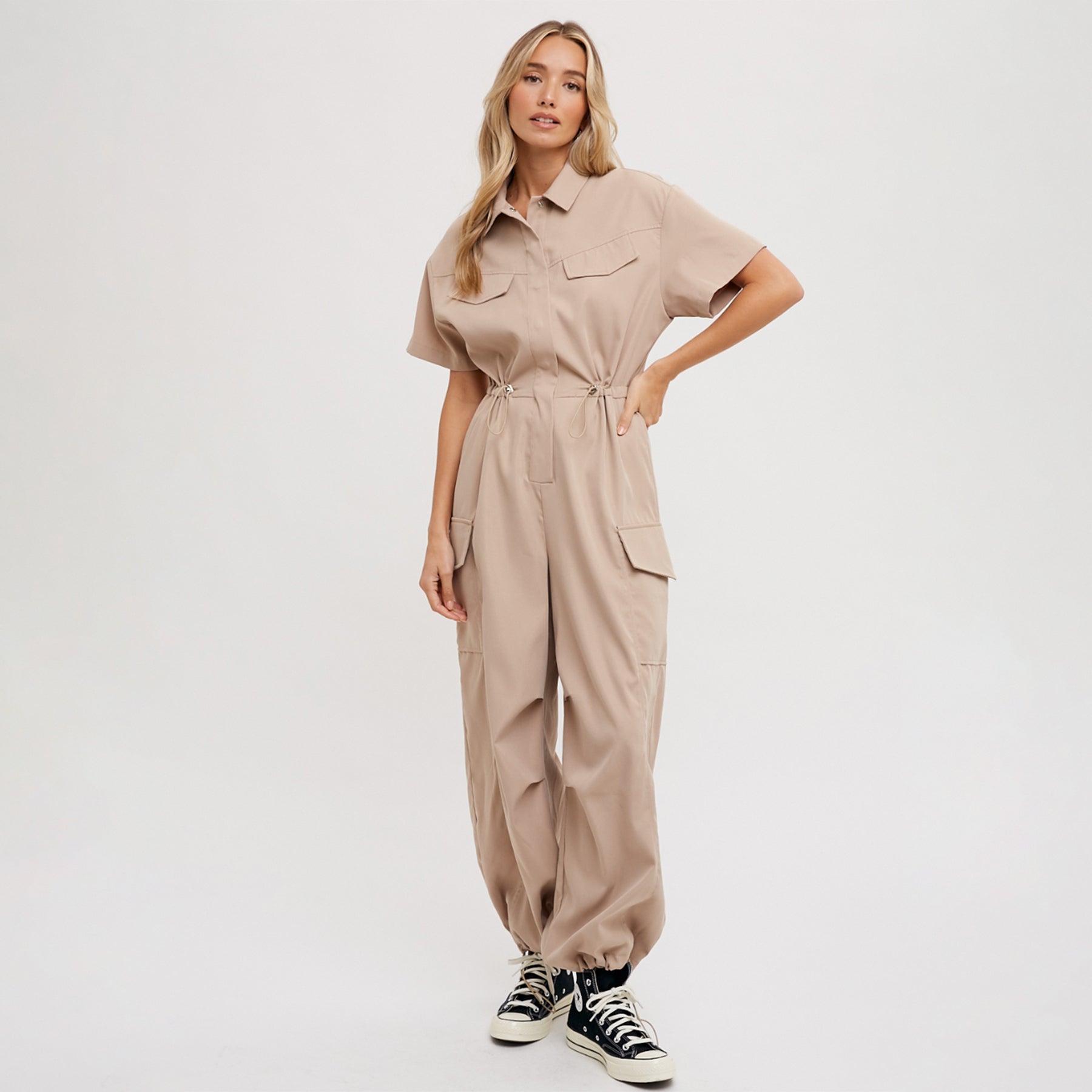 Edwards Cargo Jumpsuit - Final Sale