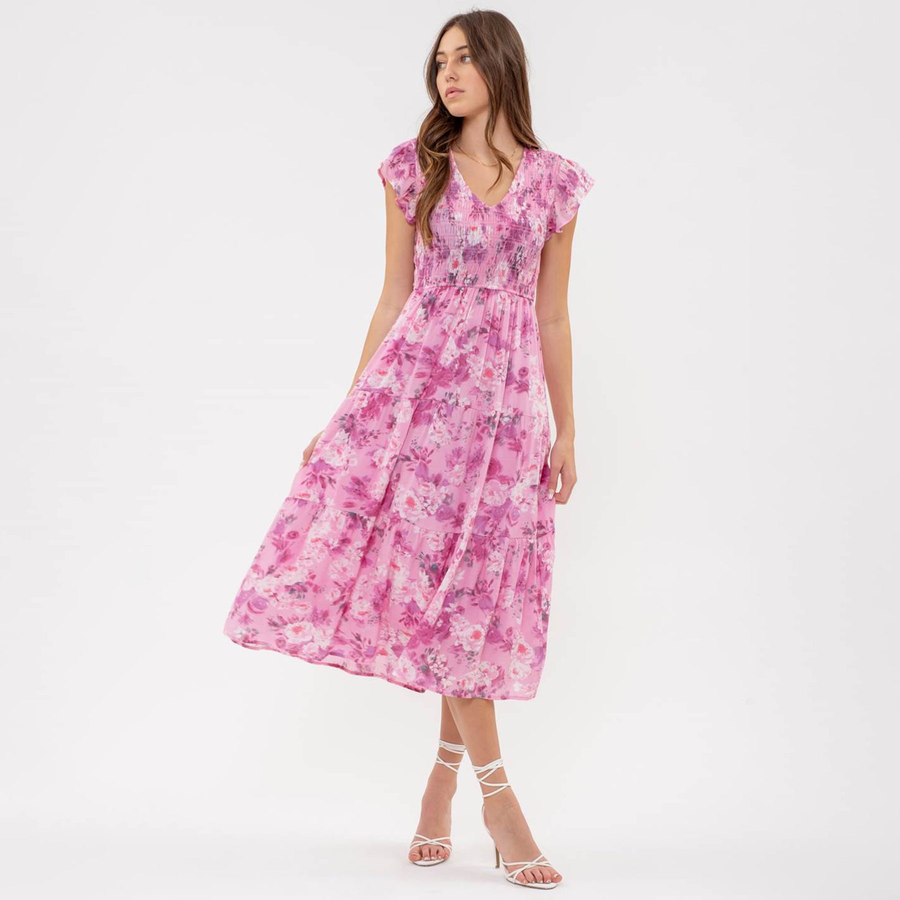 Cassatt Floral Dress