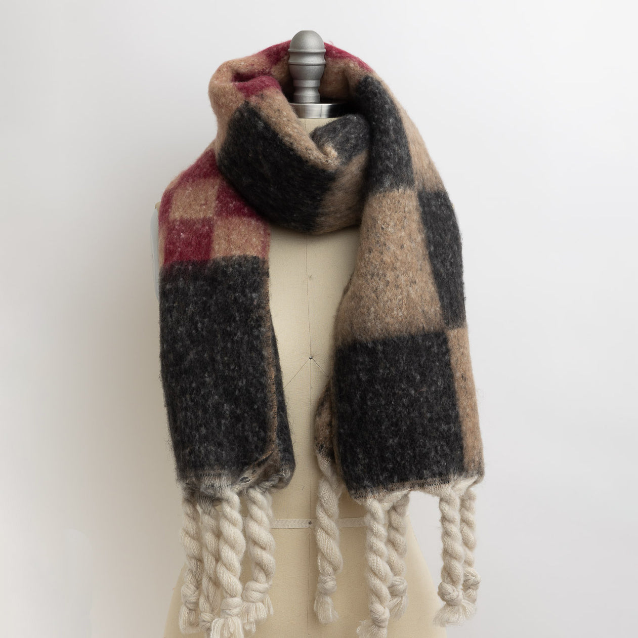 Checkered Scarf - Final Sale
