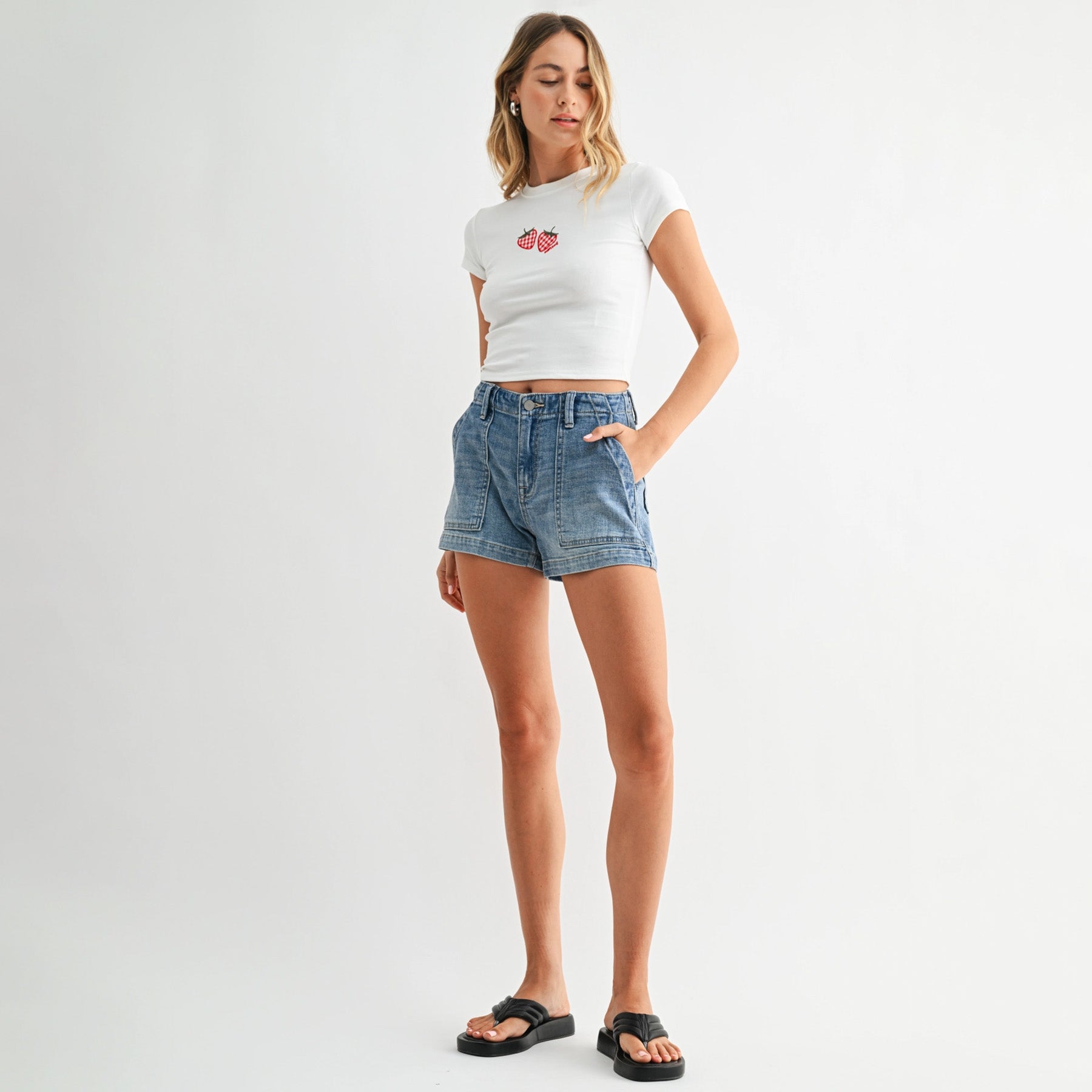 Pismo Denim Shorts
