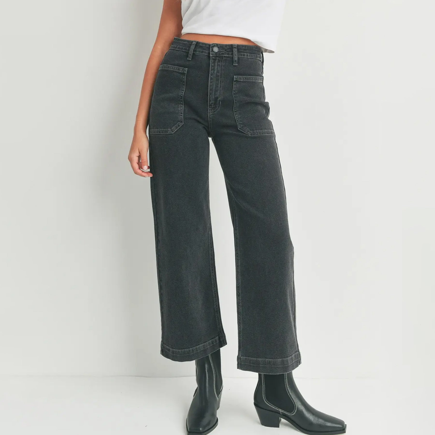 Nylah Patch Pocket Jean