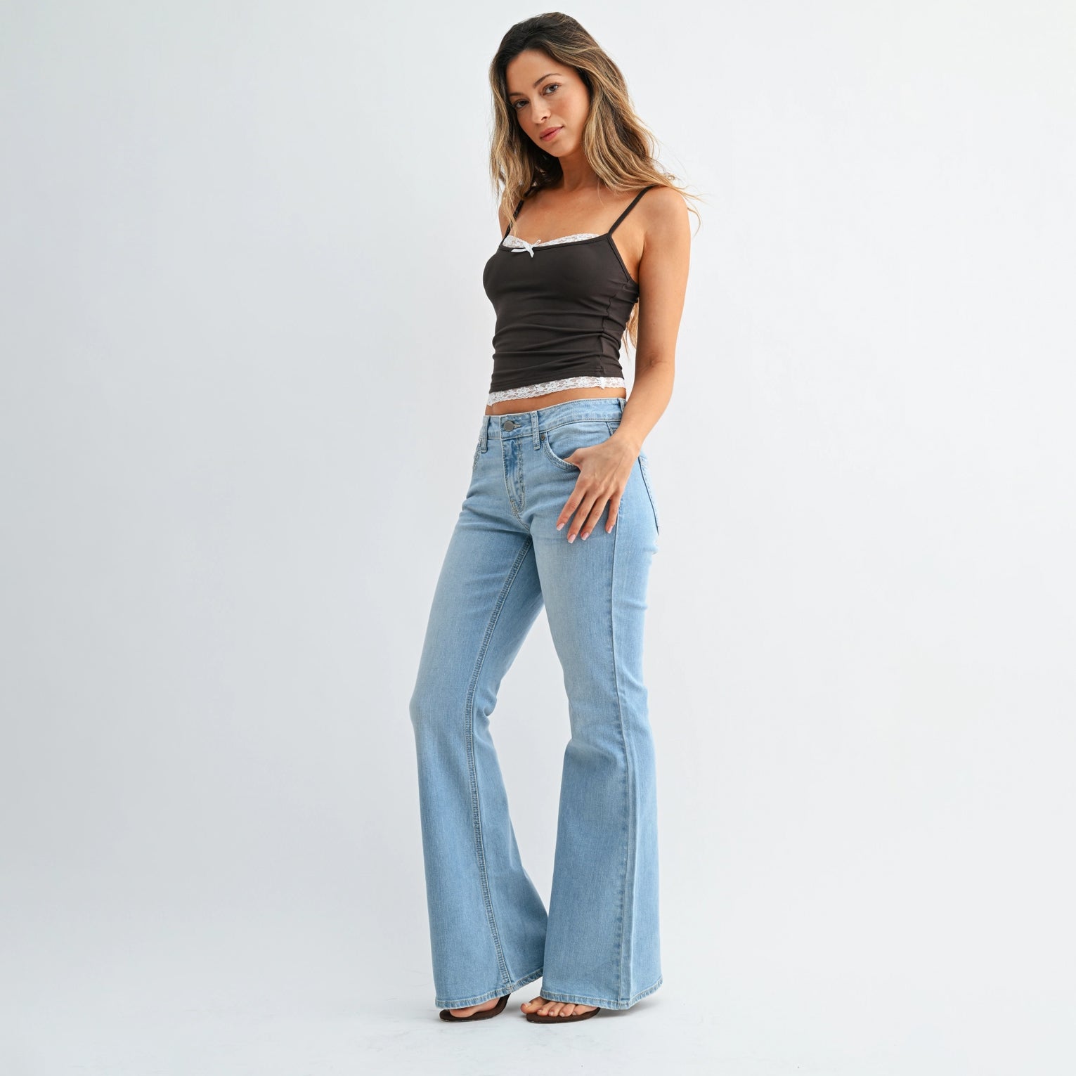 Jenny Low Rise Bootcut Jean