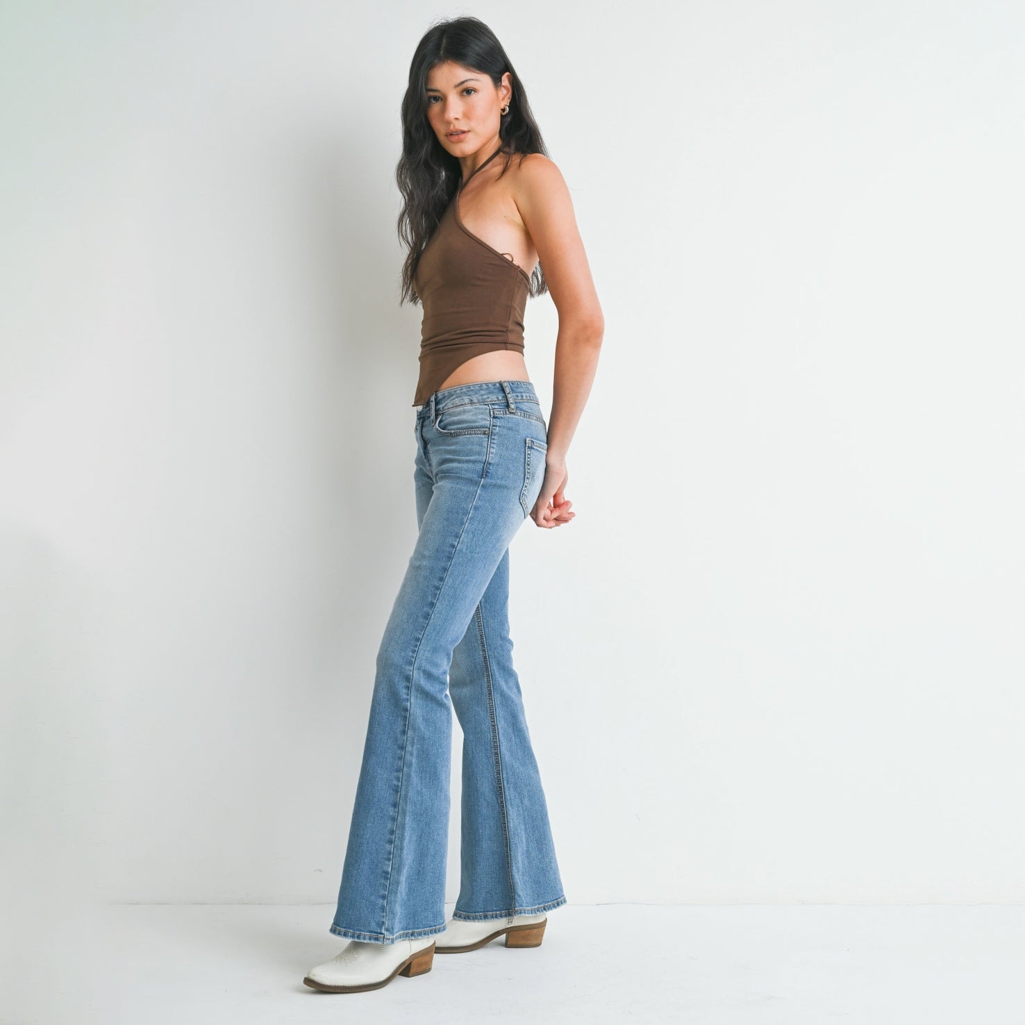 Jenny Low Rise Bootcut Jean