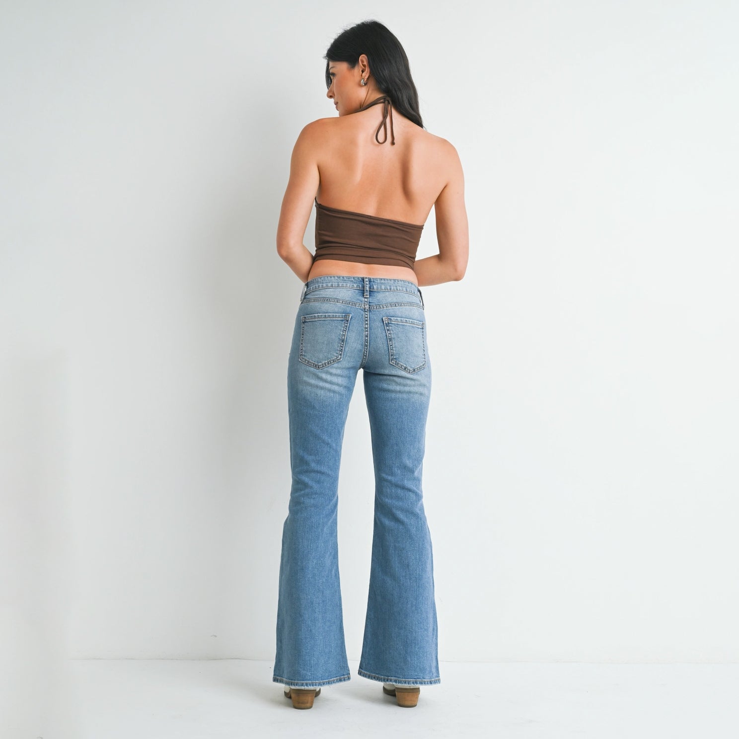 Jenny Low Rise Bootcut Jean