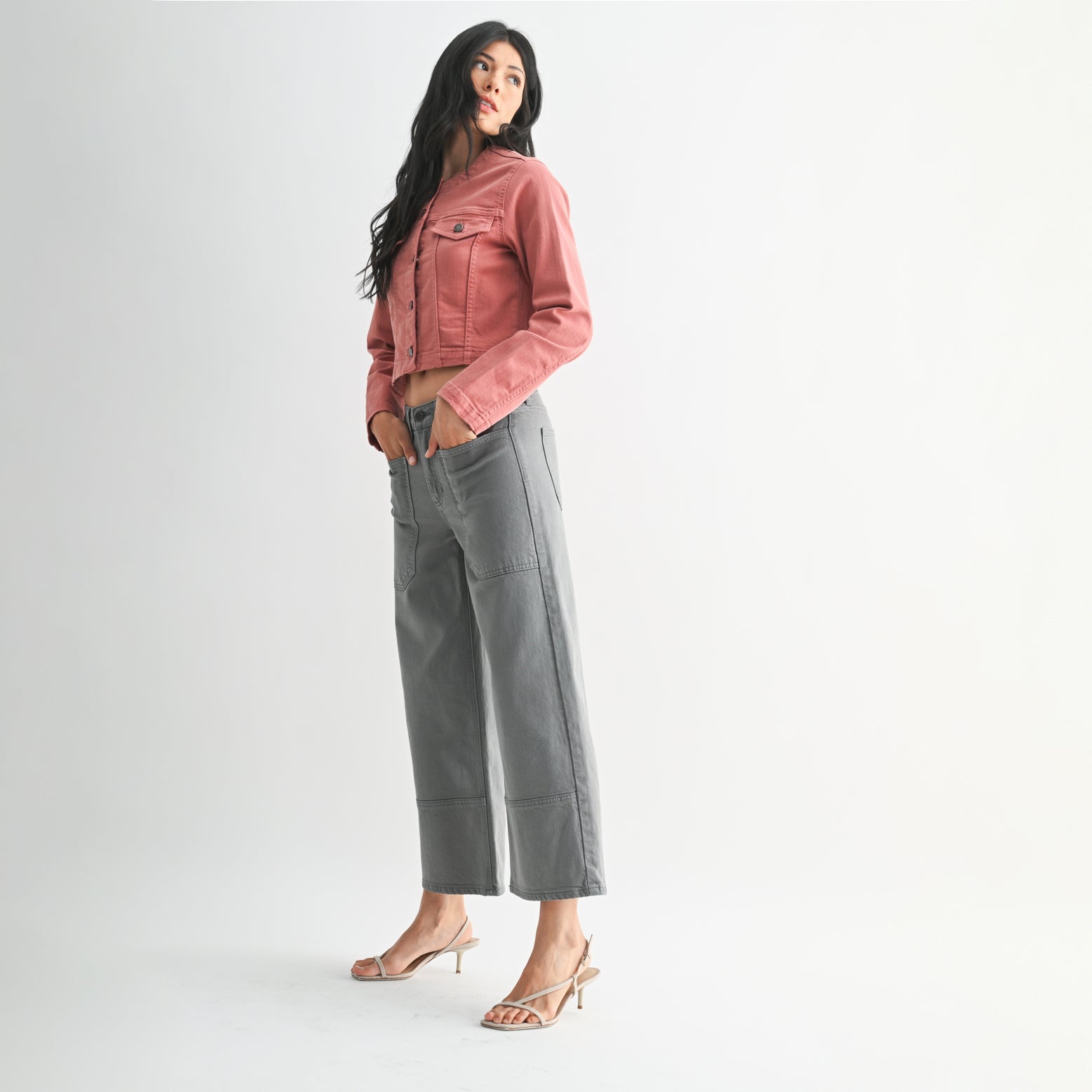 Rowan High Rise Crop Wide Leg