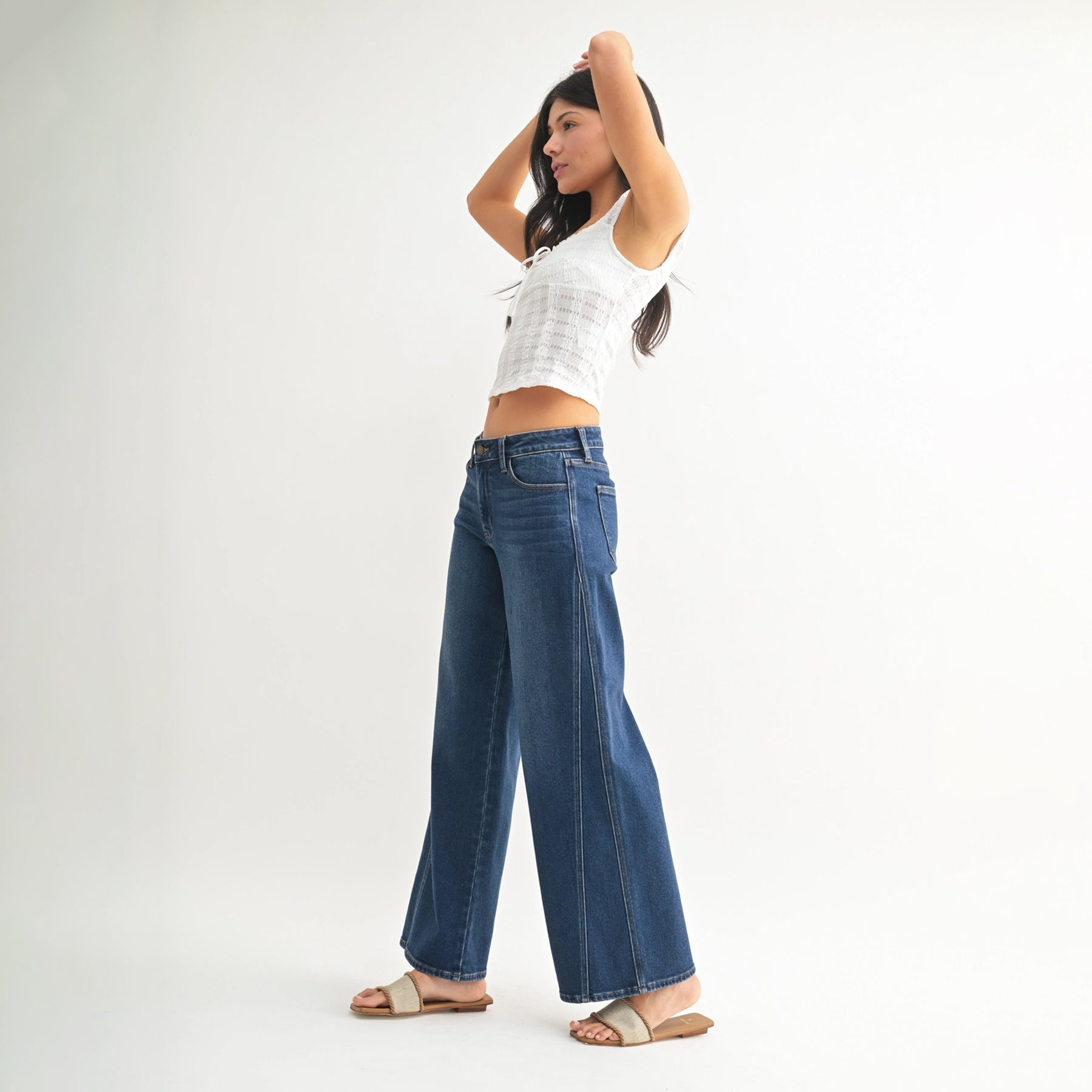 Ellis Seamed Wide Leg