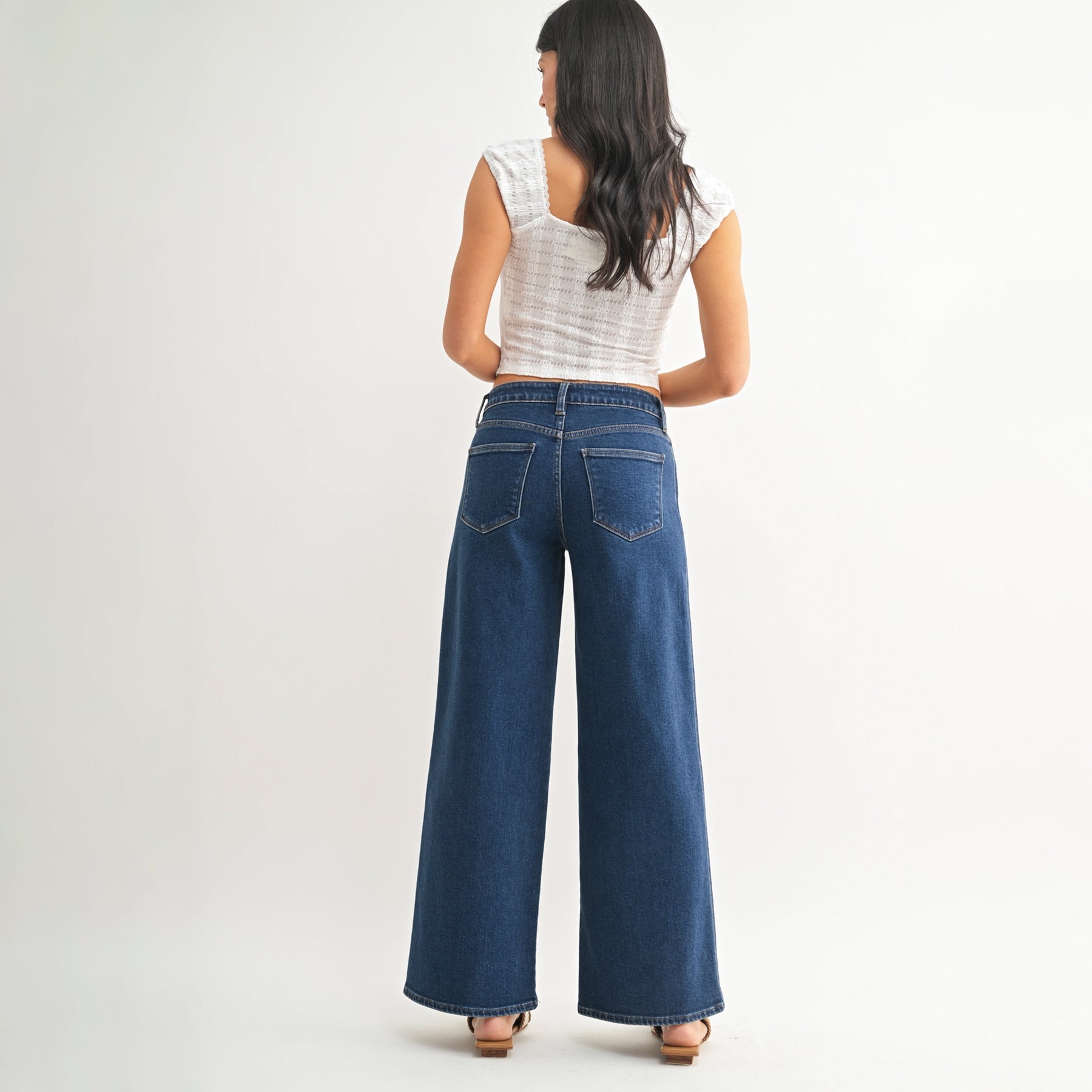 Ellis Seamed Wide Leg