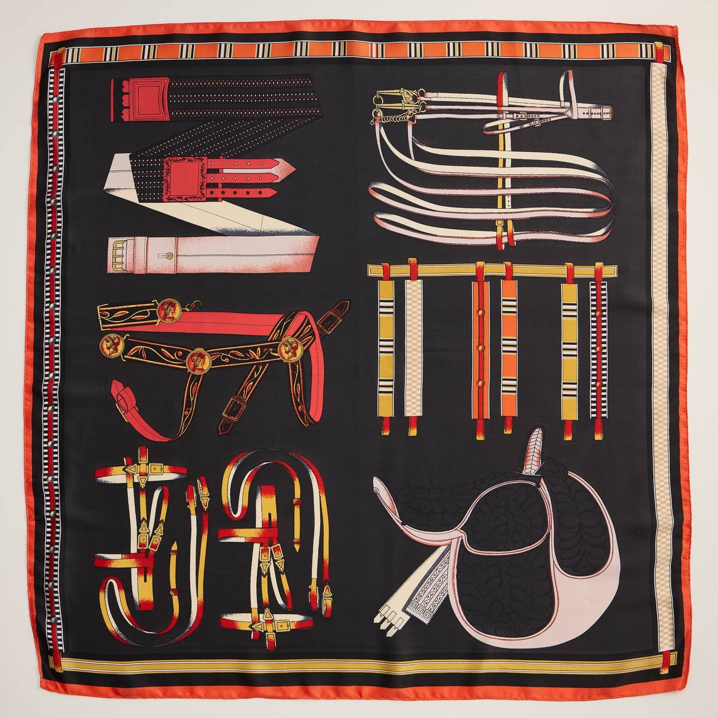 Equestrian Saddle + Tack Scarf