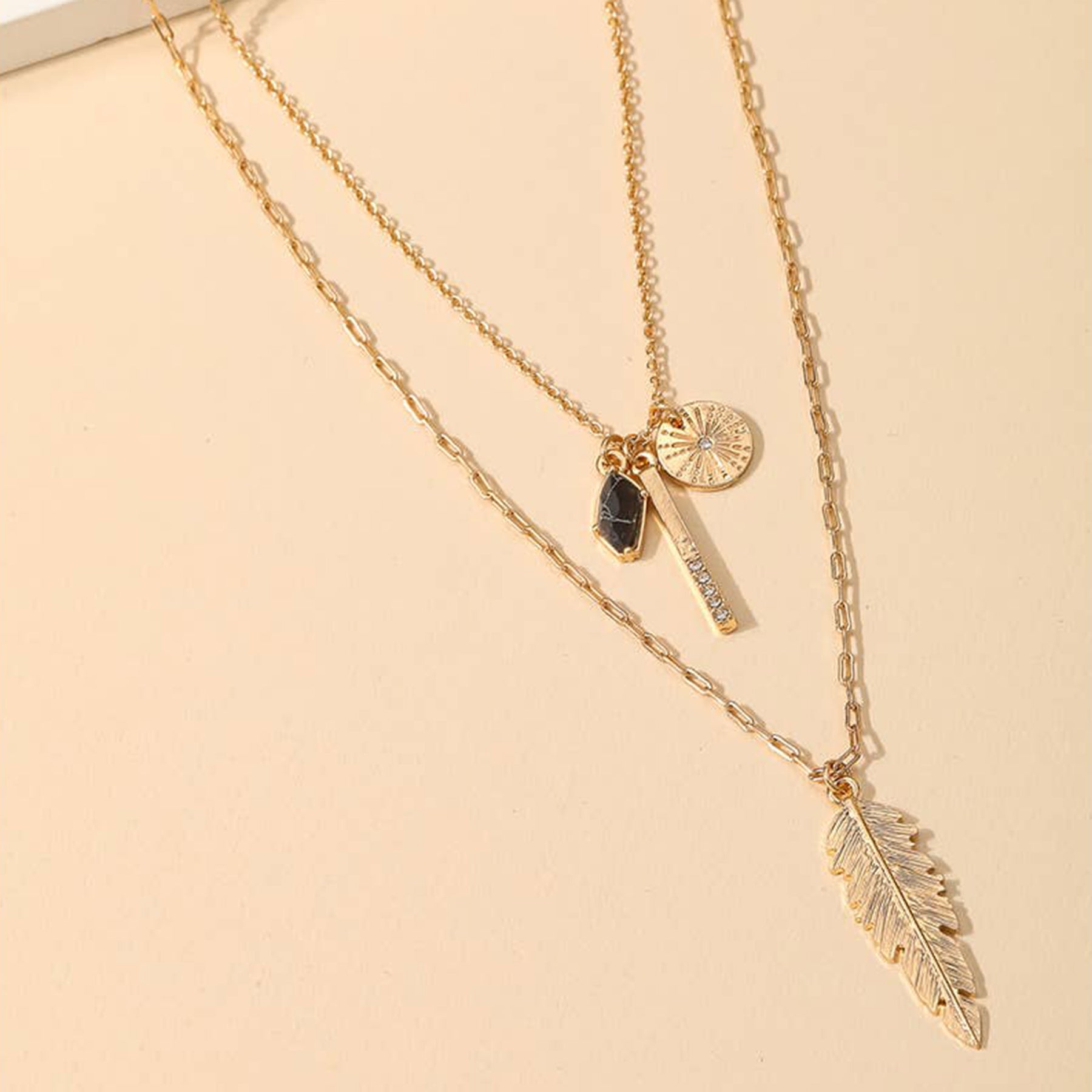 Feather Chains Necklace