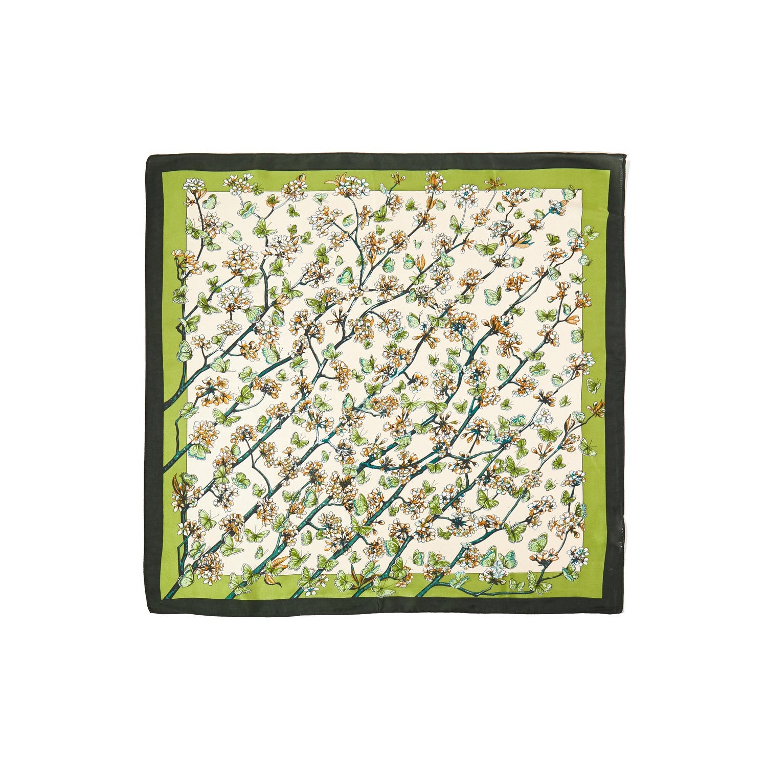 Flower + Butterfly Bandana