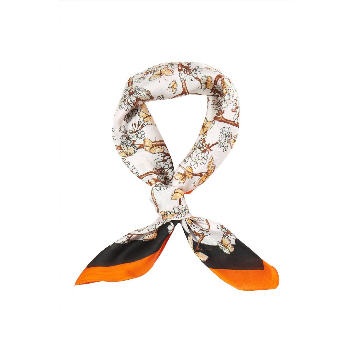 Flower + Butterfly Bandana