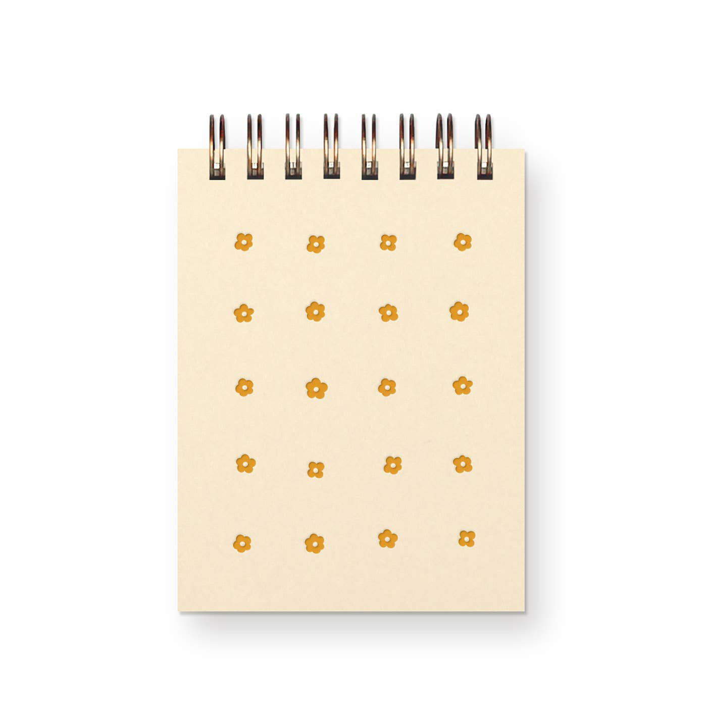 Flower Grid Mini Notebook