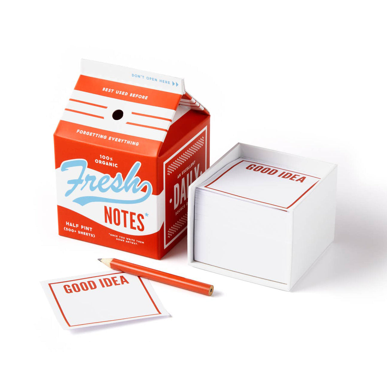 Fresh Ideas Milk Carton Notes