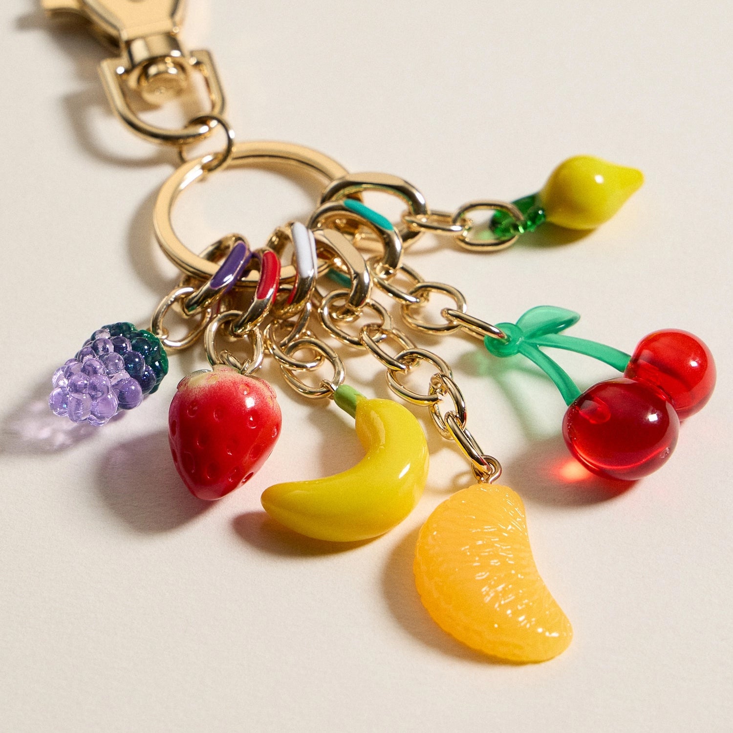 Fruit Charm Keychain