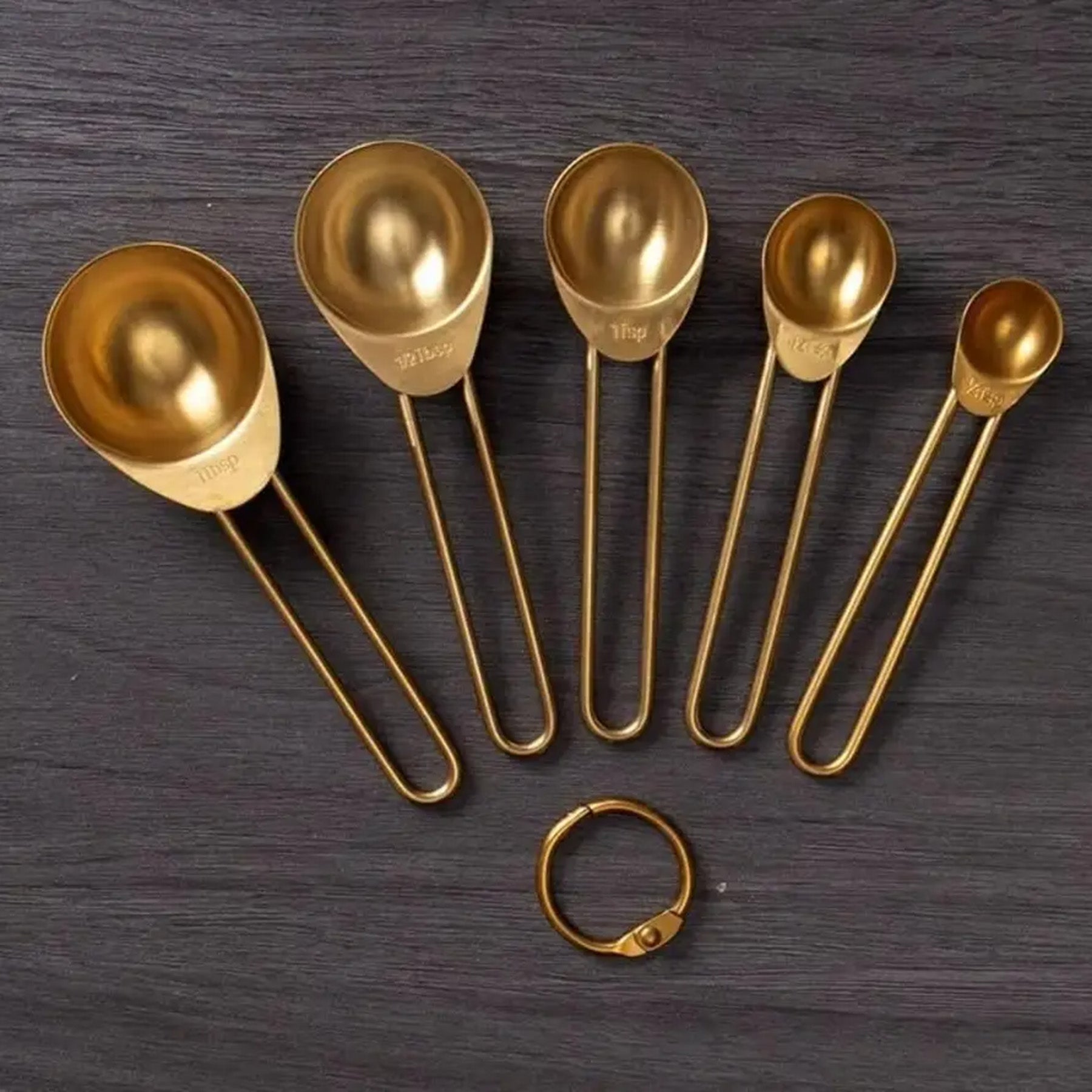 Gold Measuring Spoons