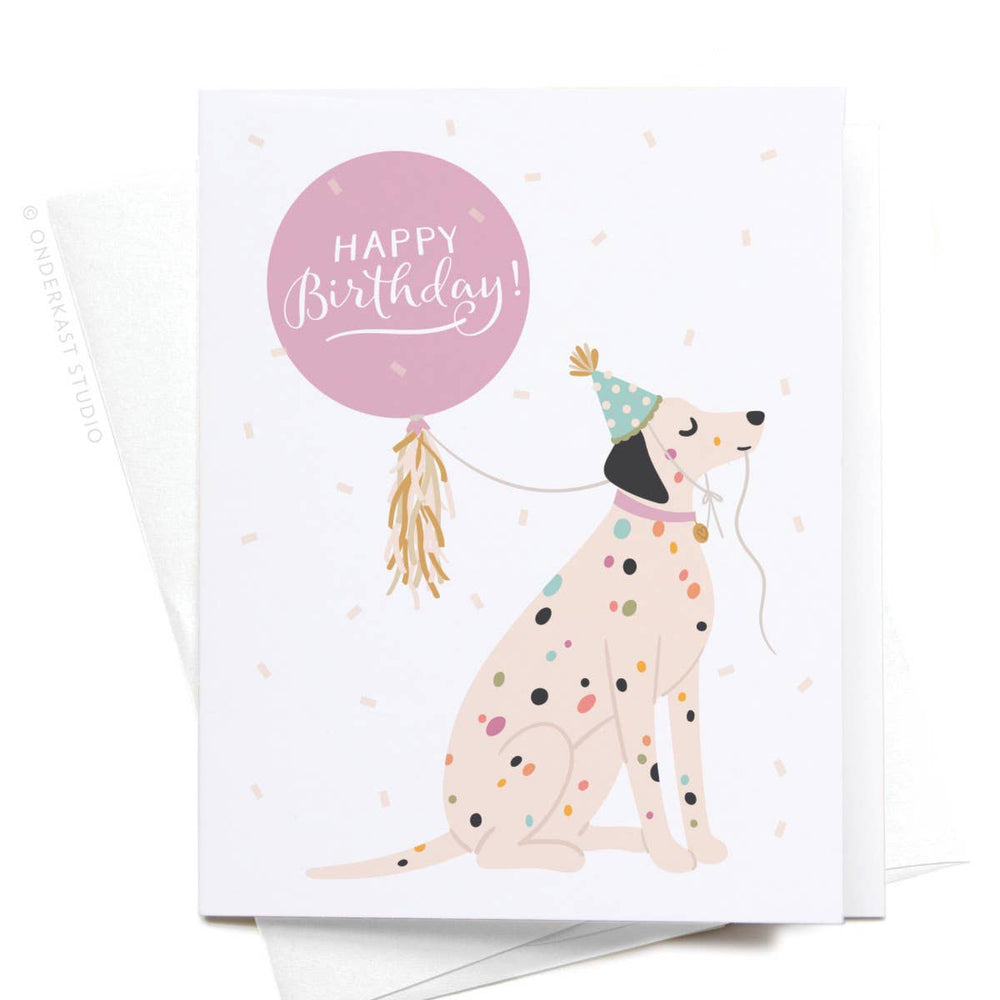 Happy Birthday Dalmatian Card